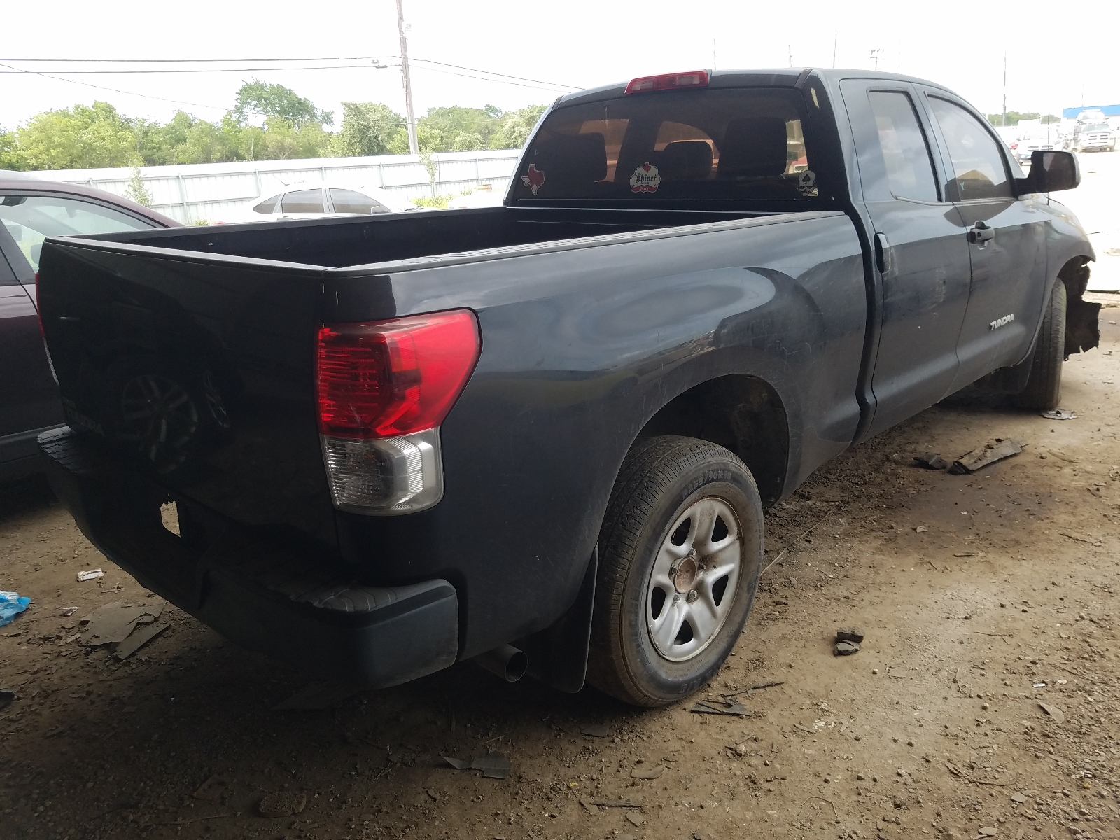 2012 Toyota Tundra Double Cab Sr5 Black vin: 5TFRM5F17CX046686