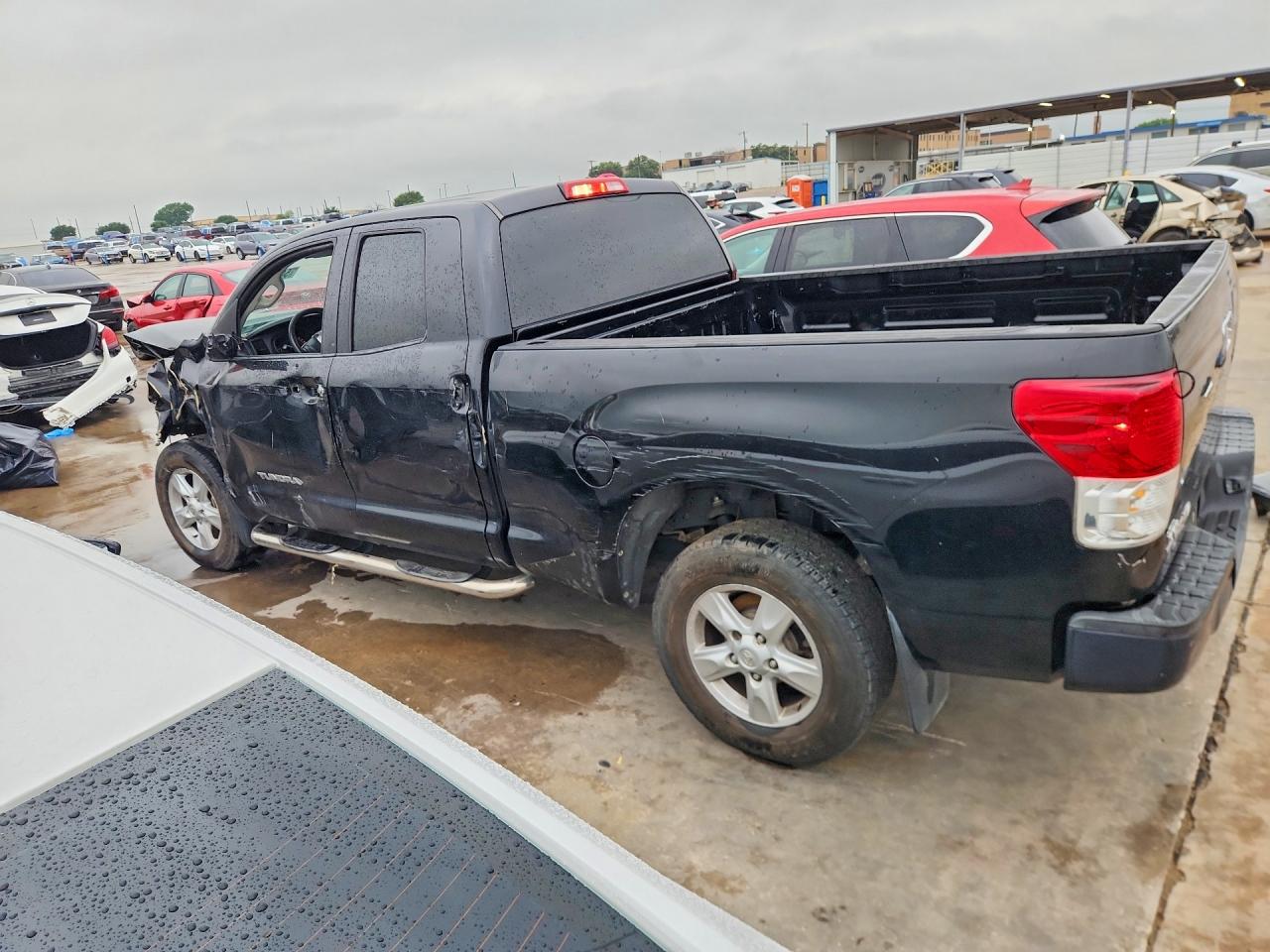 2012 Toyota Tundra Double Cab Sr5 Black vin: 5TFRM5F17CX046686