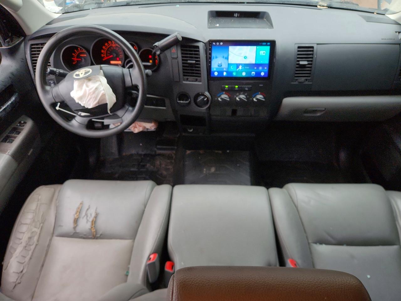 2012 Toyota Tundra Double Cab Sr5 Black vin: 5TFRM5F17CX046686
