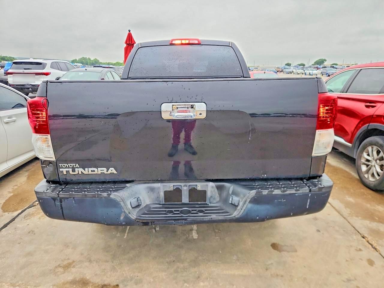 2012 Toyota Tundra Double Cab Sr5 Black vin: 5TFRM5F17CX046686