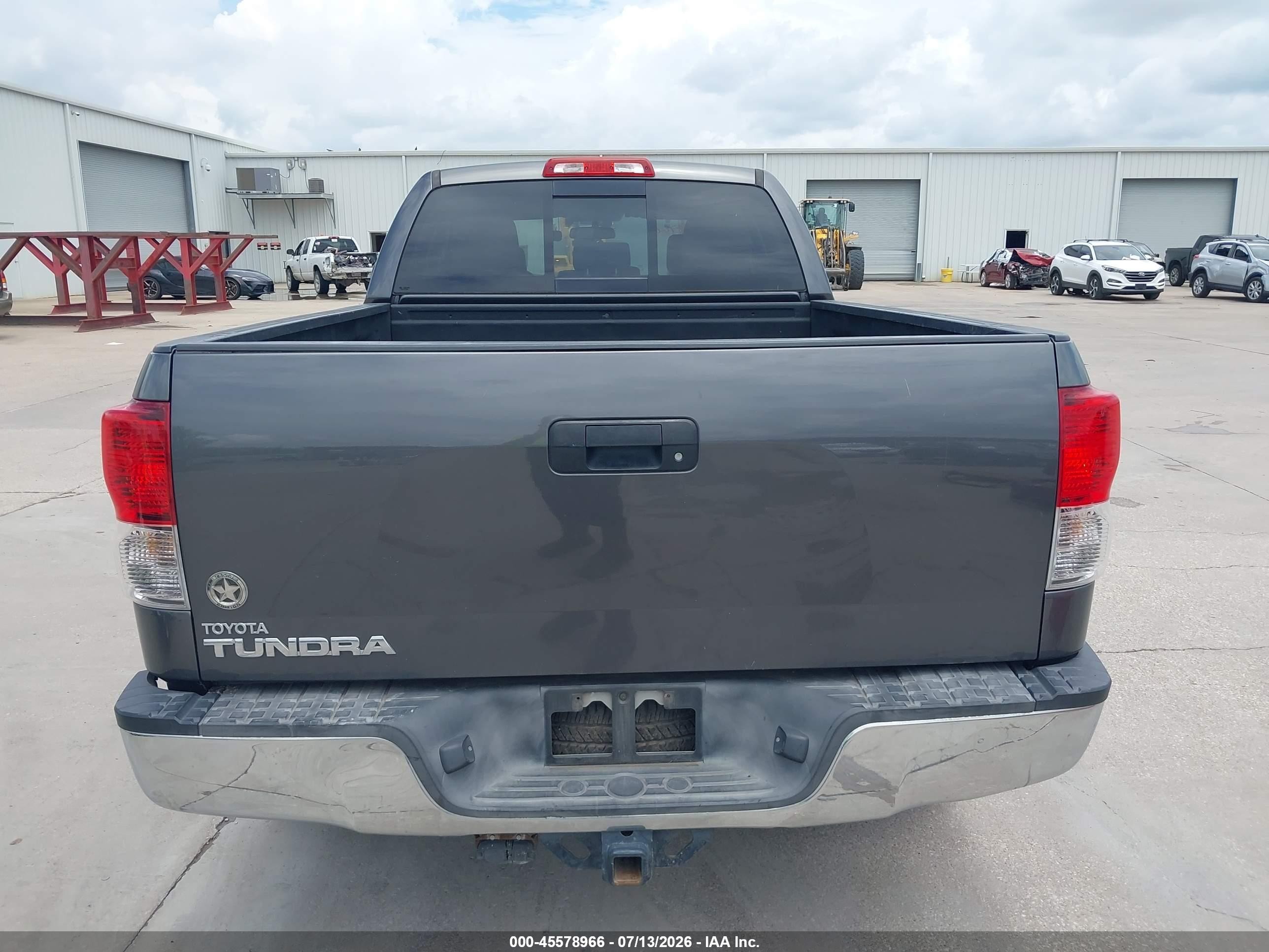 2013 Toyota Tundra Grade 4.6l V8 Gray vin: 5TFRM5F17DX052893