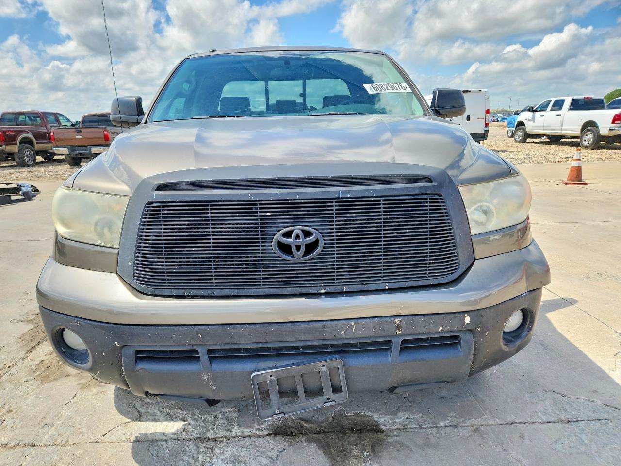 2013 Toyota Tundra Double Cab Sr5 Brown vin: 5TFRM5F17DX061724