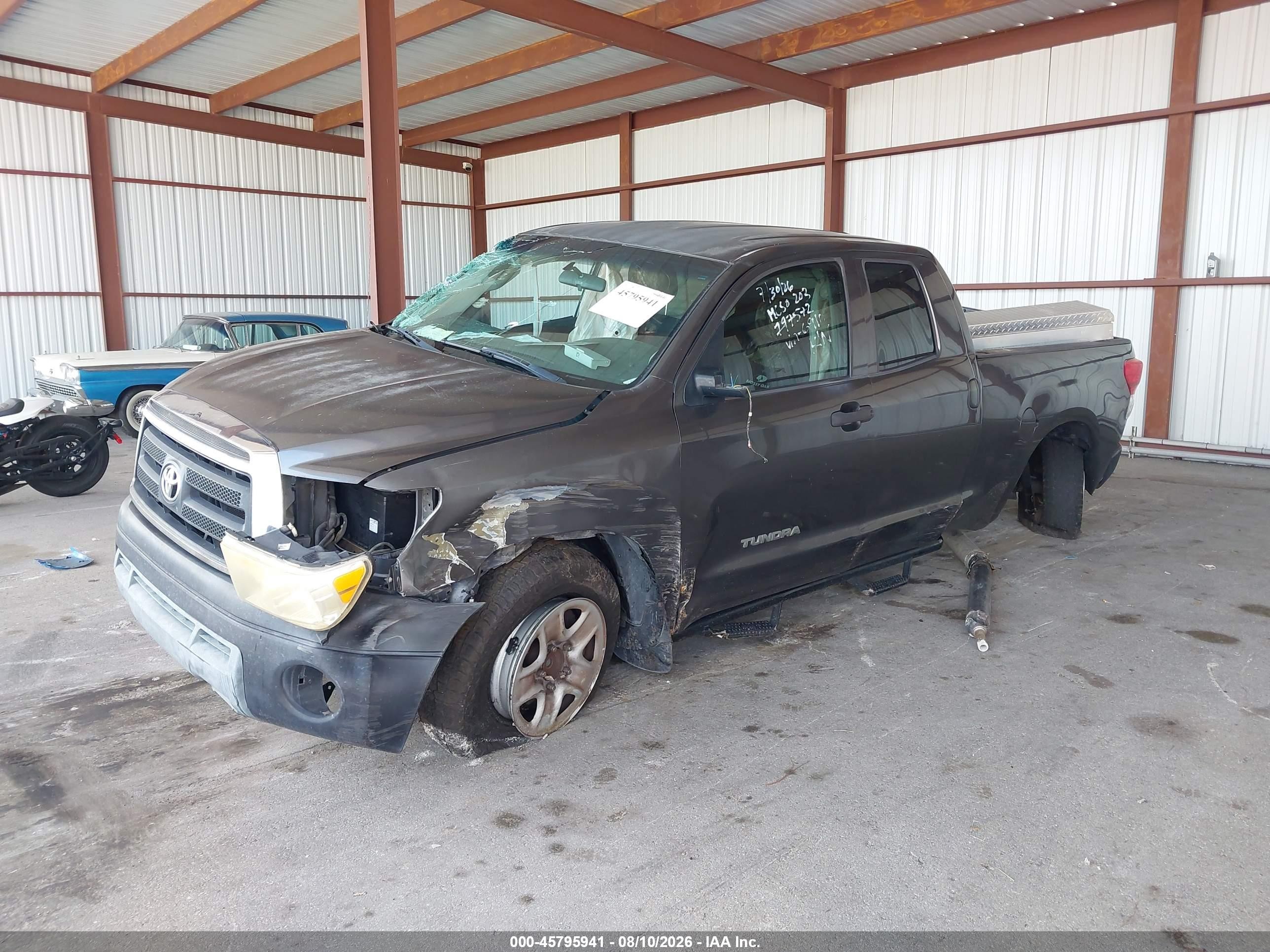 2013 Toyota Tundra Grade 4.6l V8 Gray vin: 5TFRM5F17DX066910