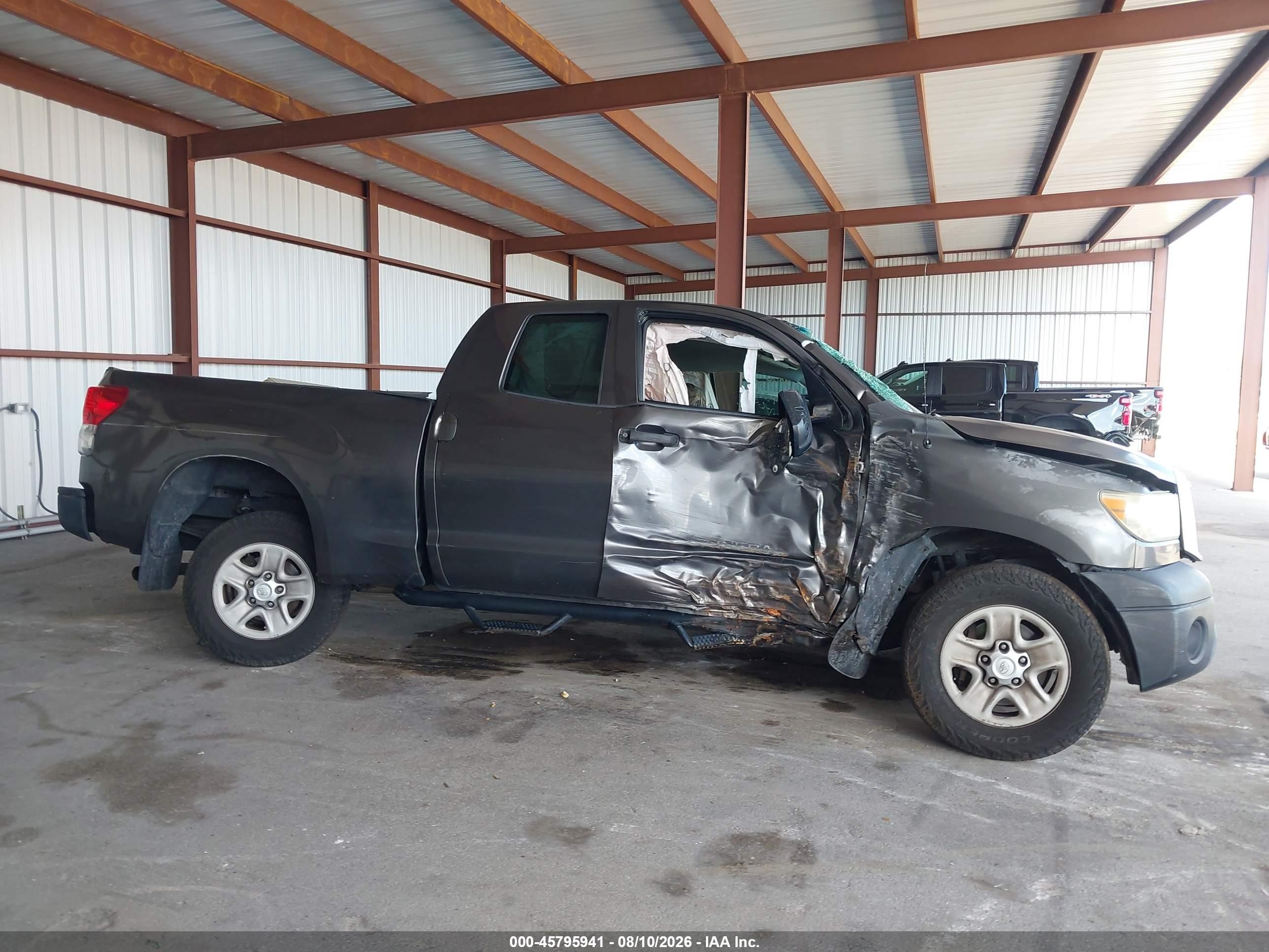 2013 Toyota Tundra Grade 4.6l V8 Gray vin: 5TFRM5F17DX066910