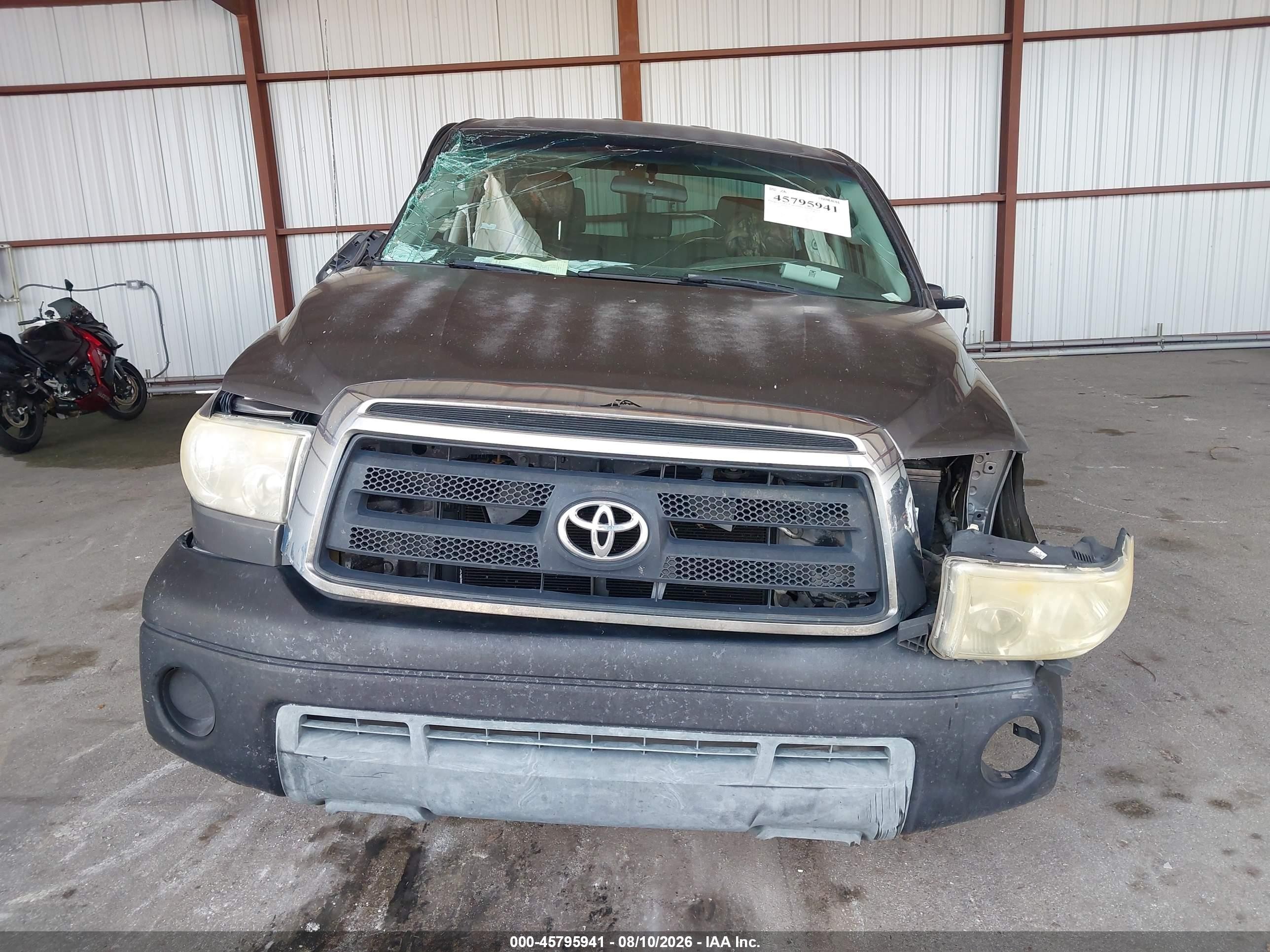 2013 Toyota Tundra Grade 4.6l V8 Gray vin: 5TFRM5F17DX066910