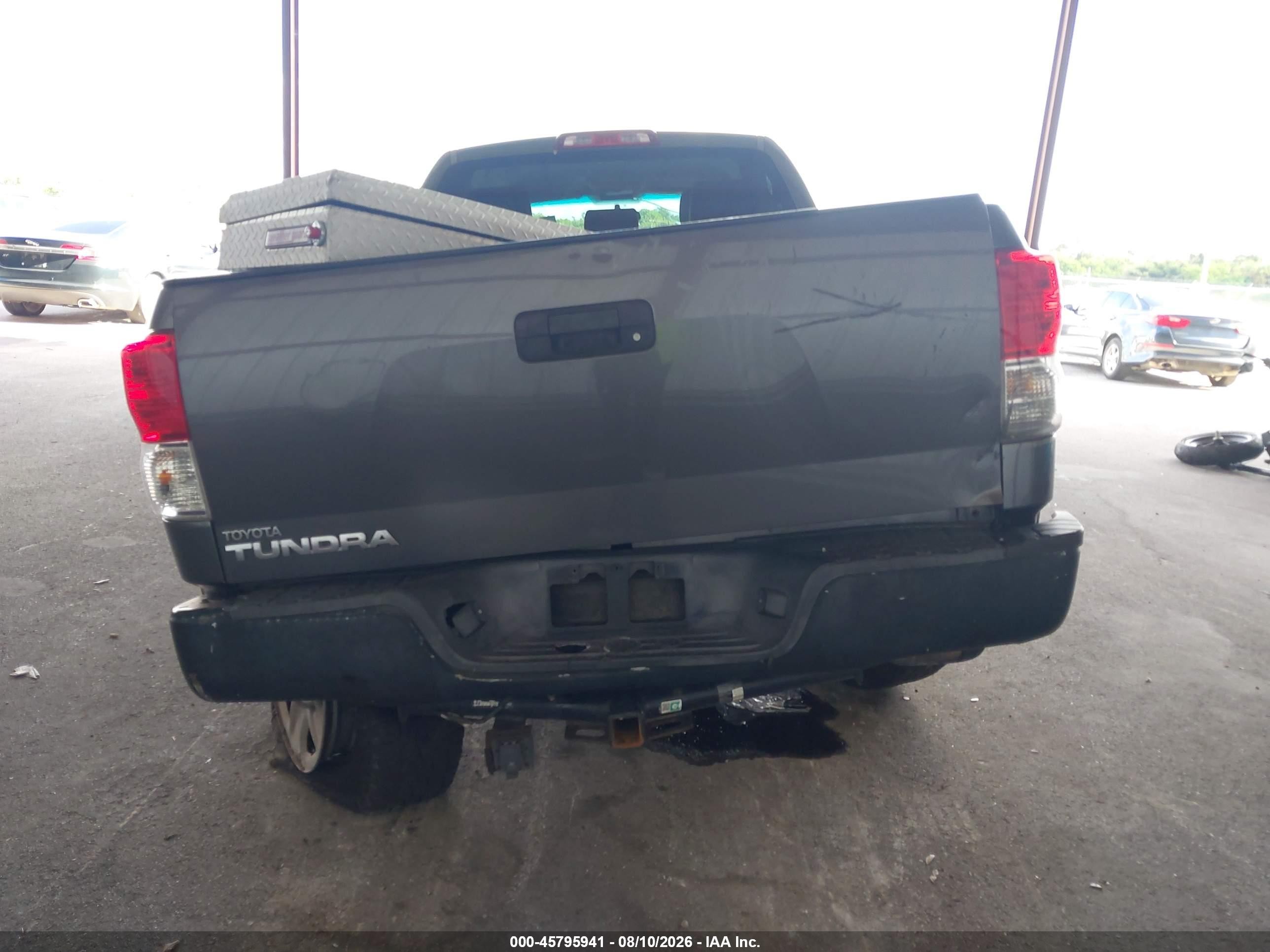 2013 Toyota Tundra Grade 4.6l V8 Gray vin: 5TFRM5F17DX066910