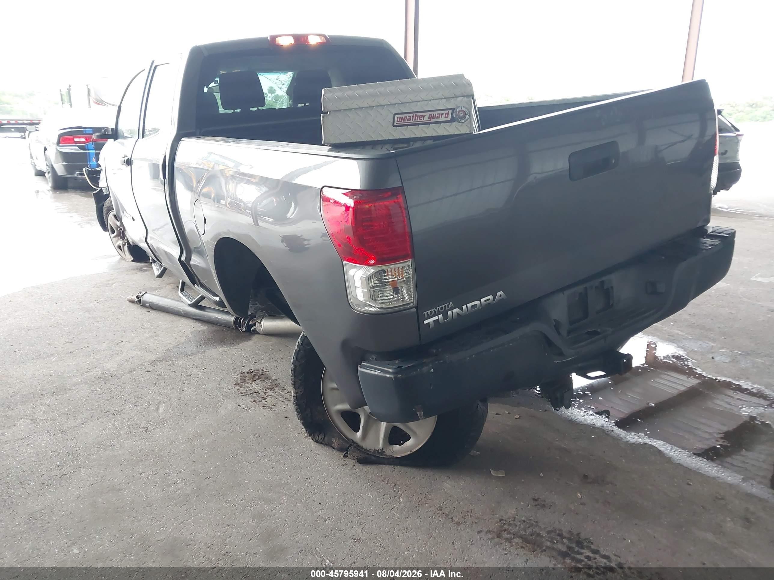 2013 Toyota Tundra Grade 4.6l V8 Gray vin: 5TFRM5F17DX066910
