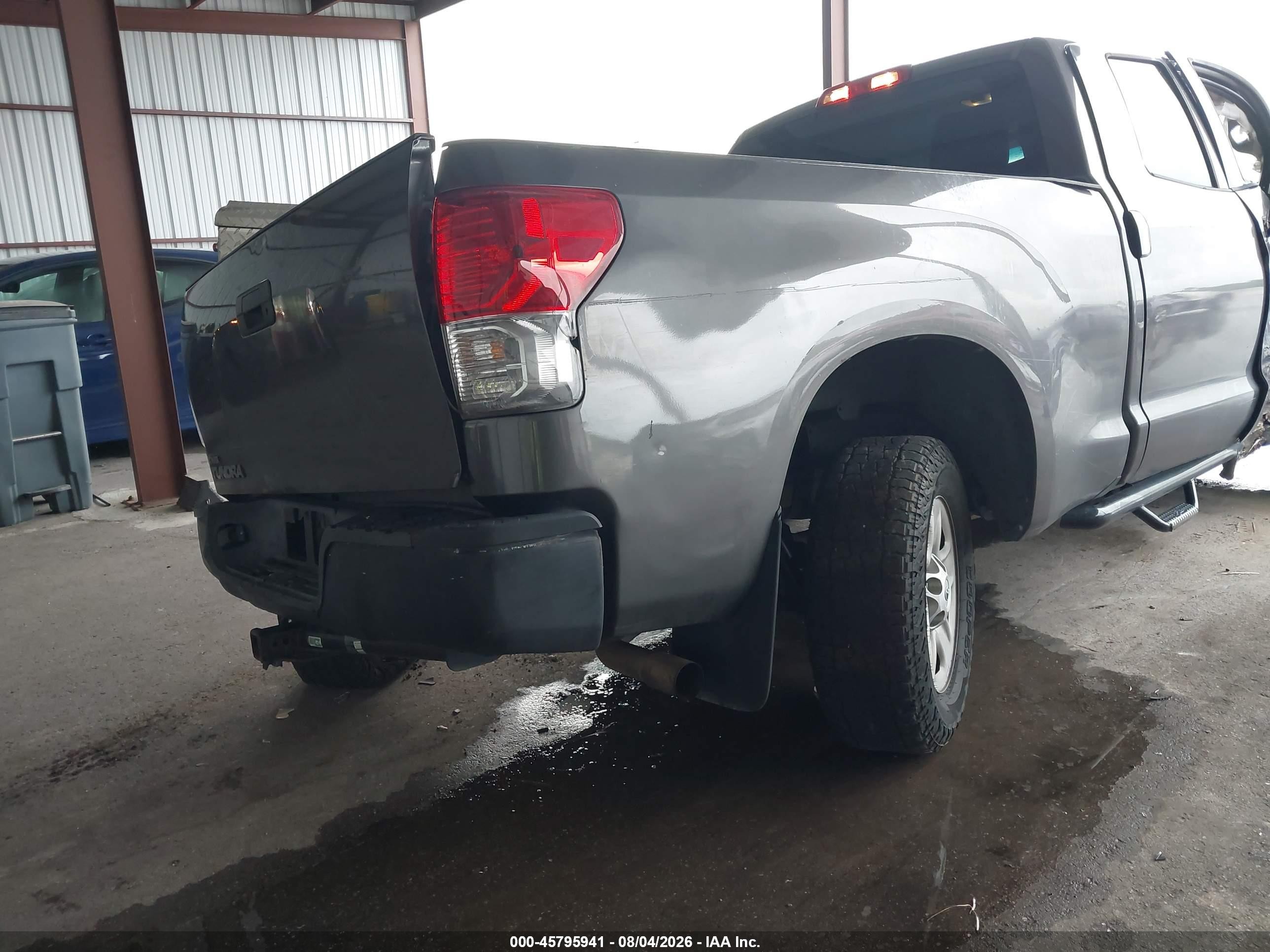 2013 Toyota Tundra Grade 4.6l V8 Gray vin: 5TFRM5F17DX066910