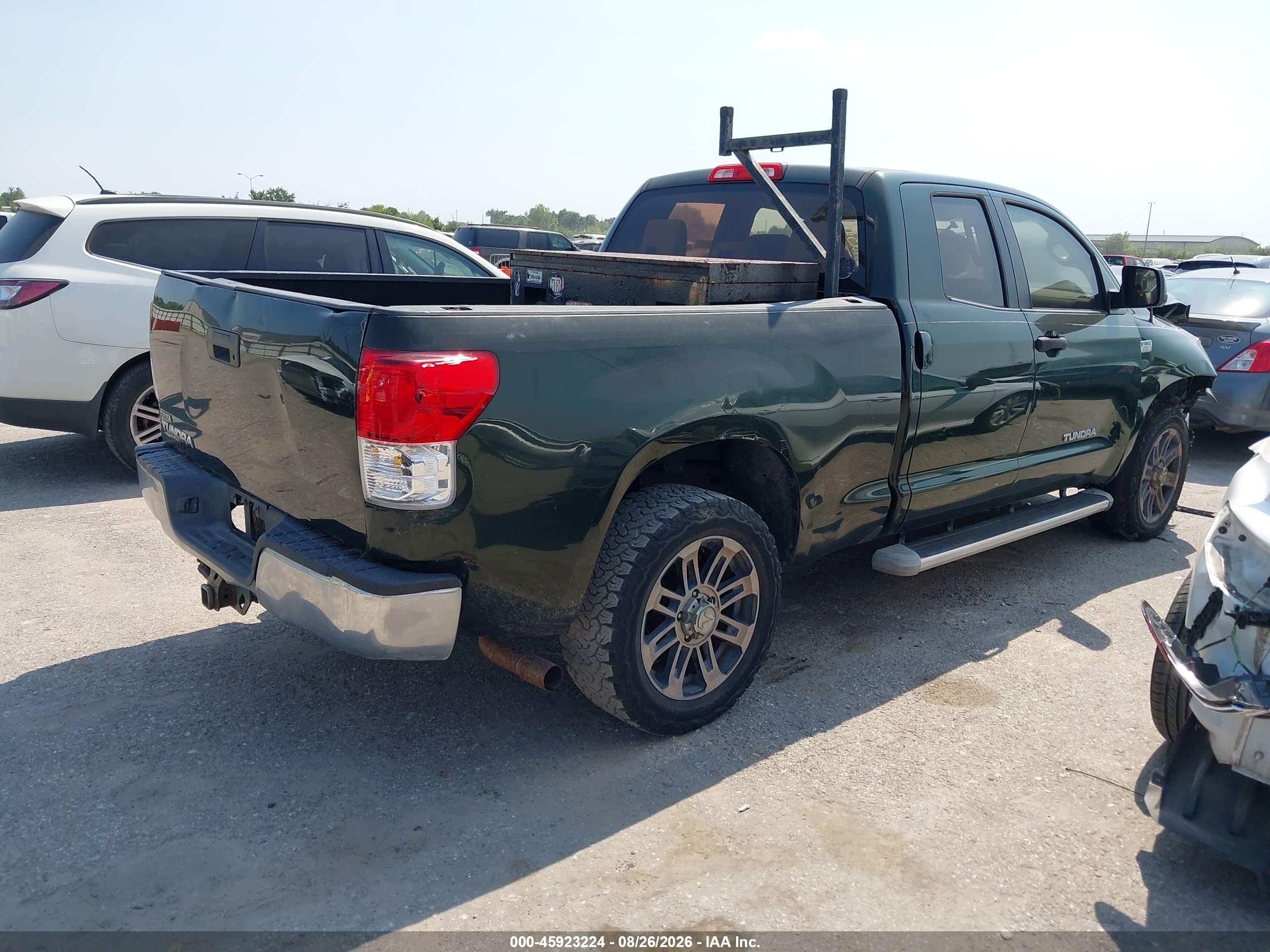 2010 Toyota Tundra Grade 4.6l V8 Green vin: 5TFRM5F18AX007277