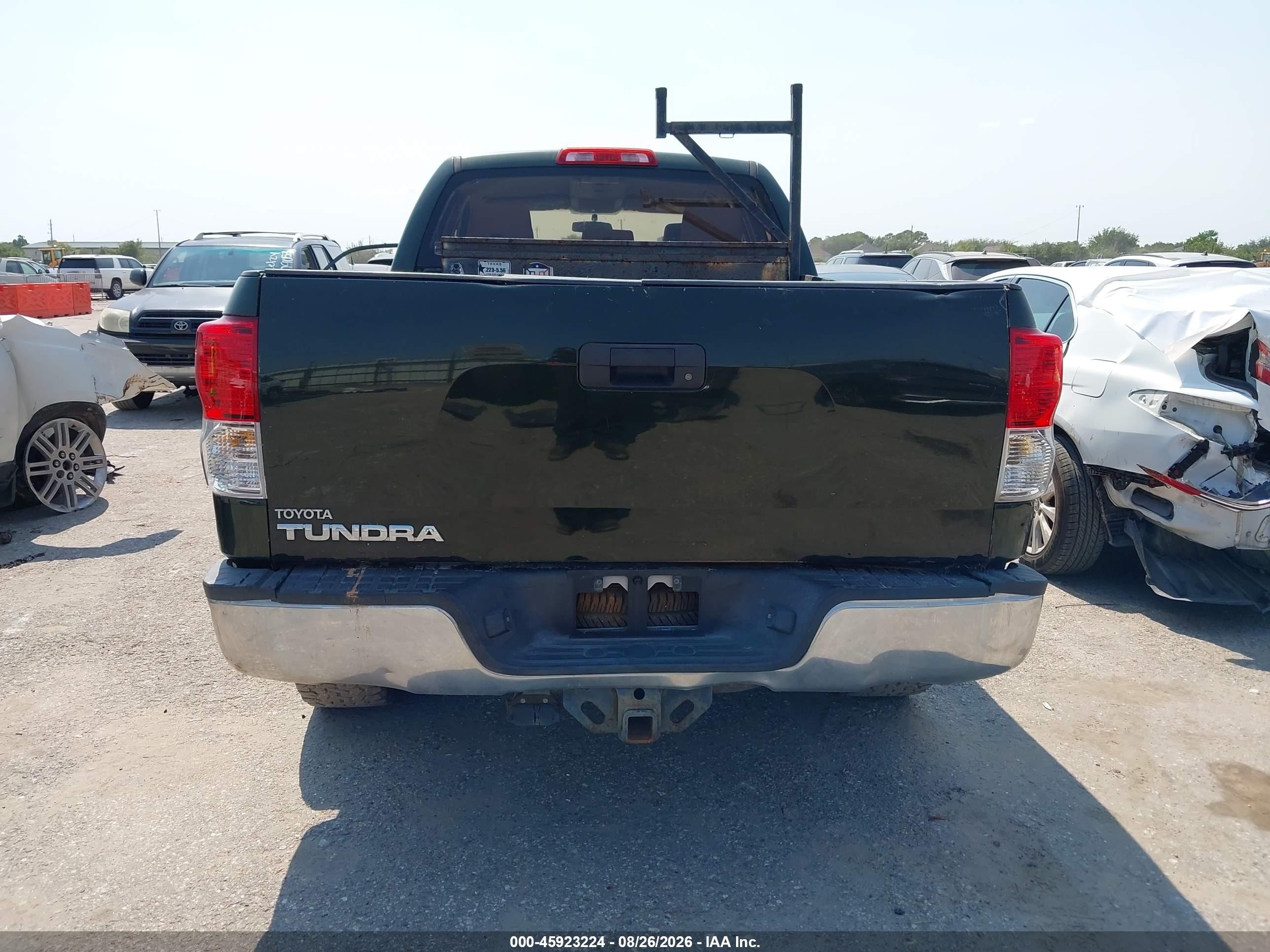 2010 Toyota Tundra Grade 4.6l V8 Green vin: 5TFRM5F18AX007277