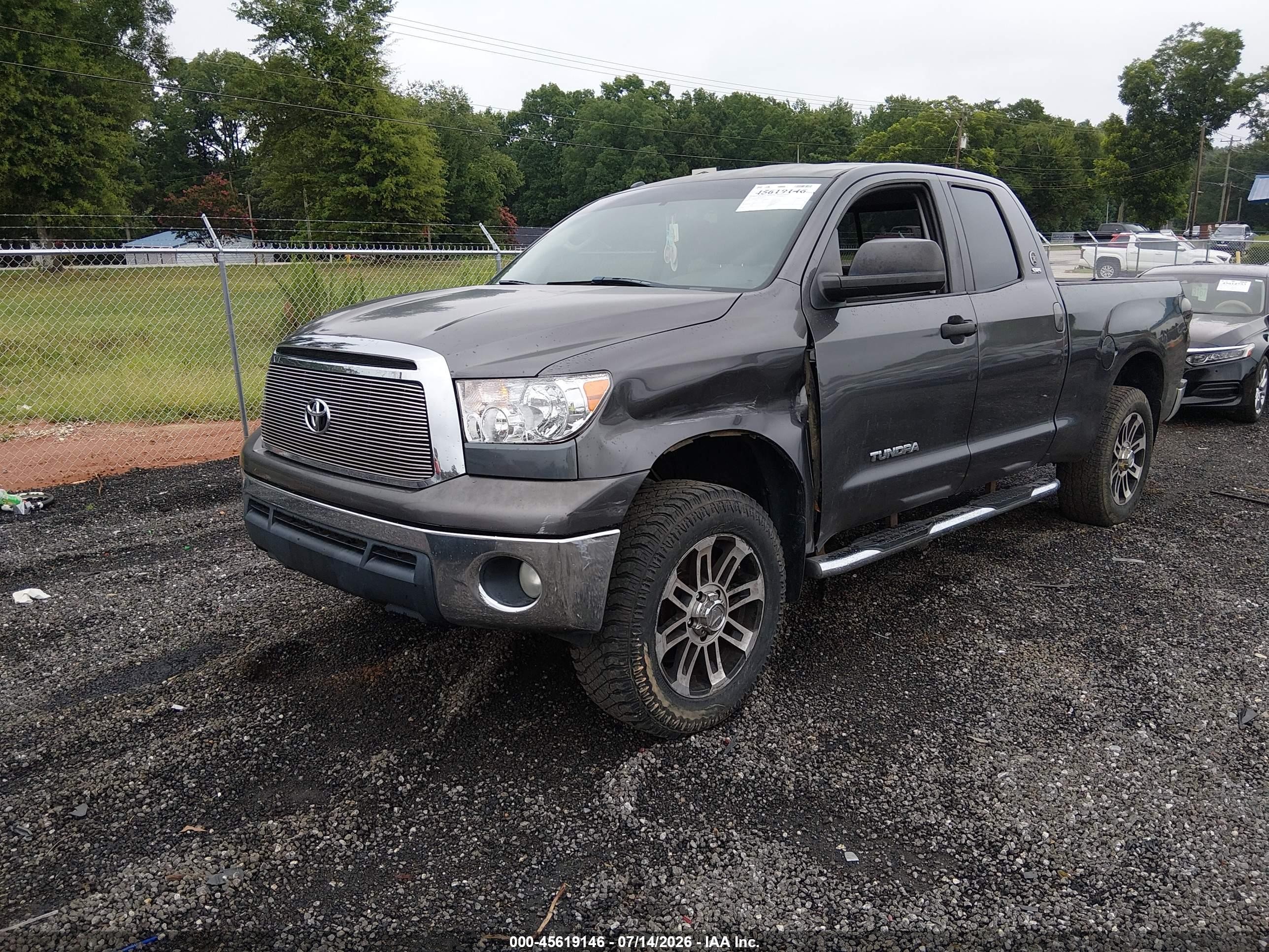 2012 Toyota Tundra Grade 4.6l V8 Gray vin: 5TFRM5F18CX042128