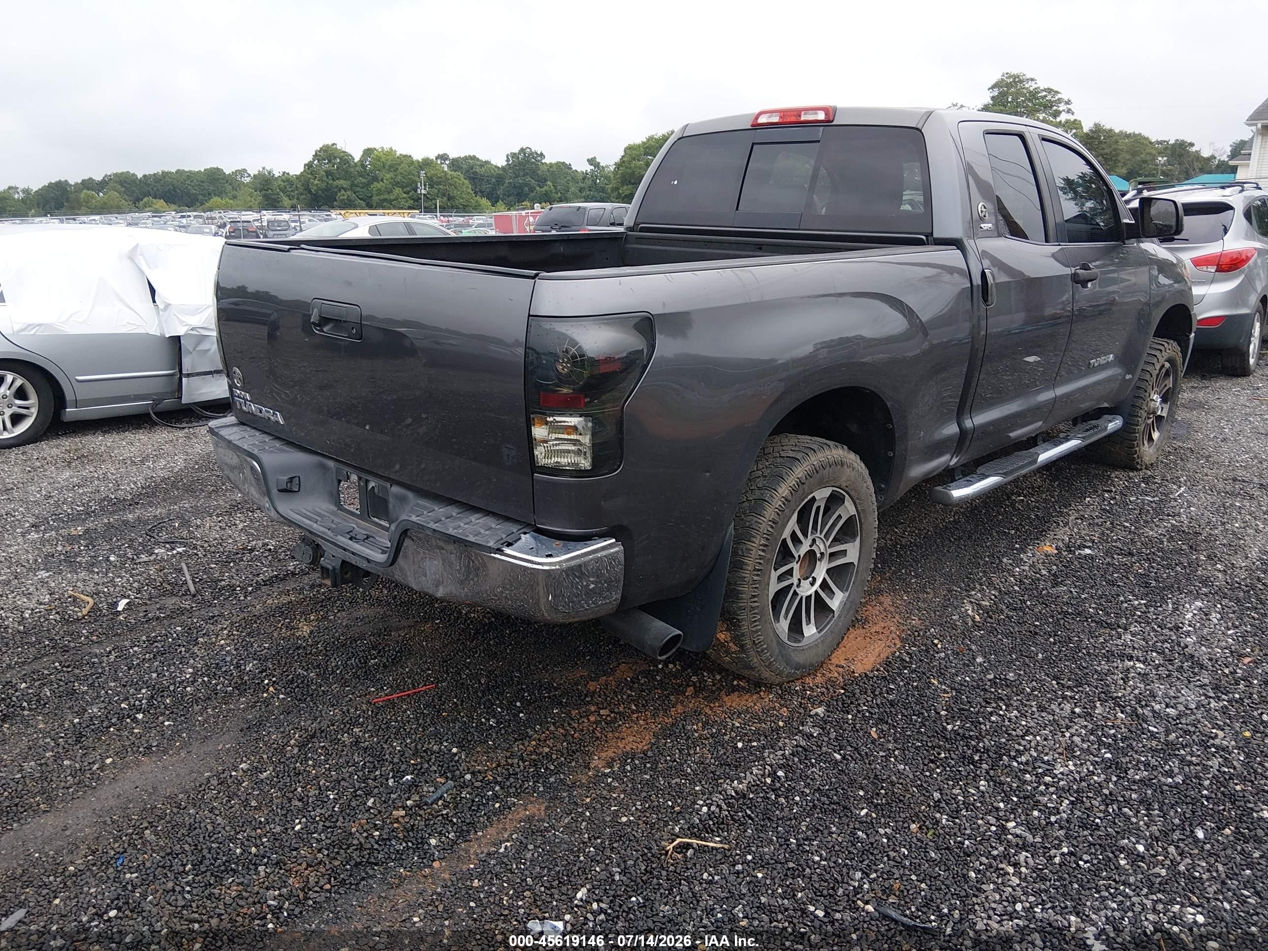 2012 Toyota Tundra Grade 4.6l V8 Gray vin: 5TFRM5F18CX042128