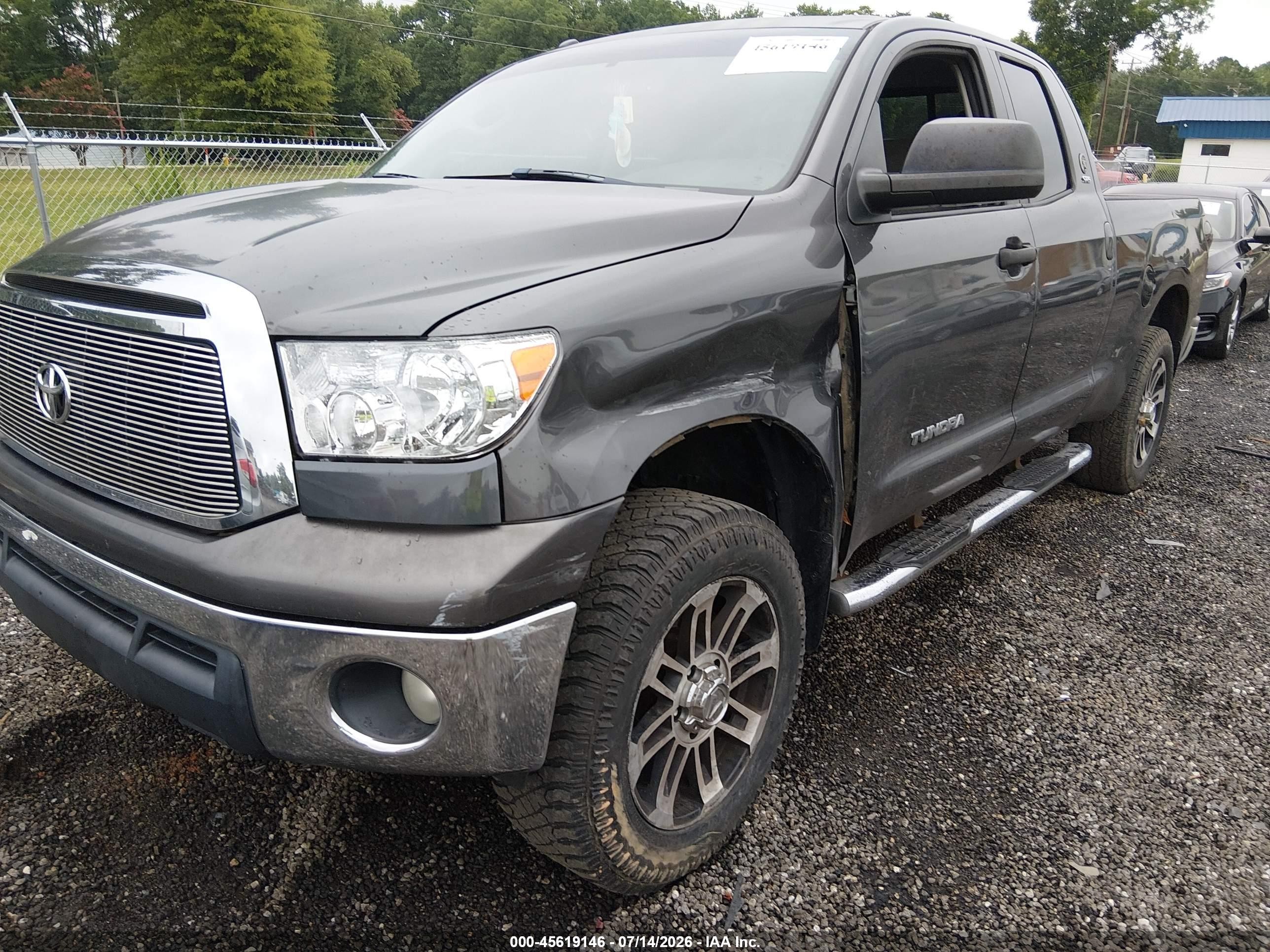 2012 Toyota Tundra Grade 4.6l V8 Gray vin: 5TFRM5F18CX042128