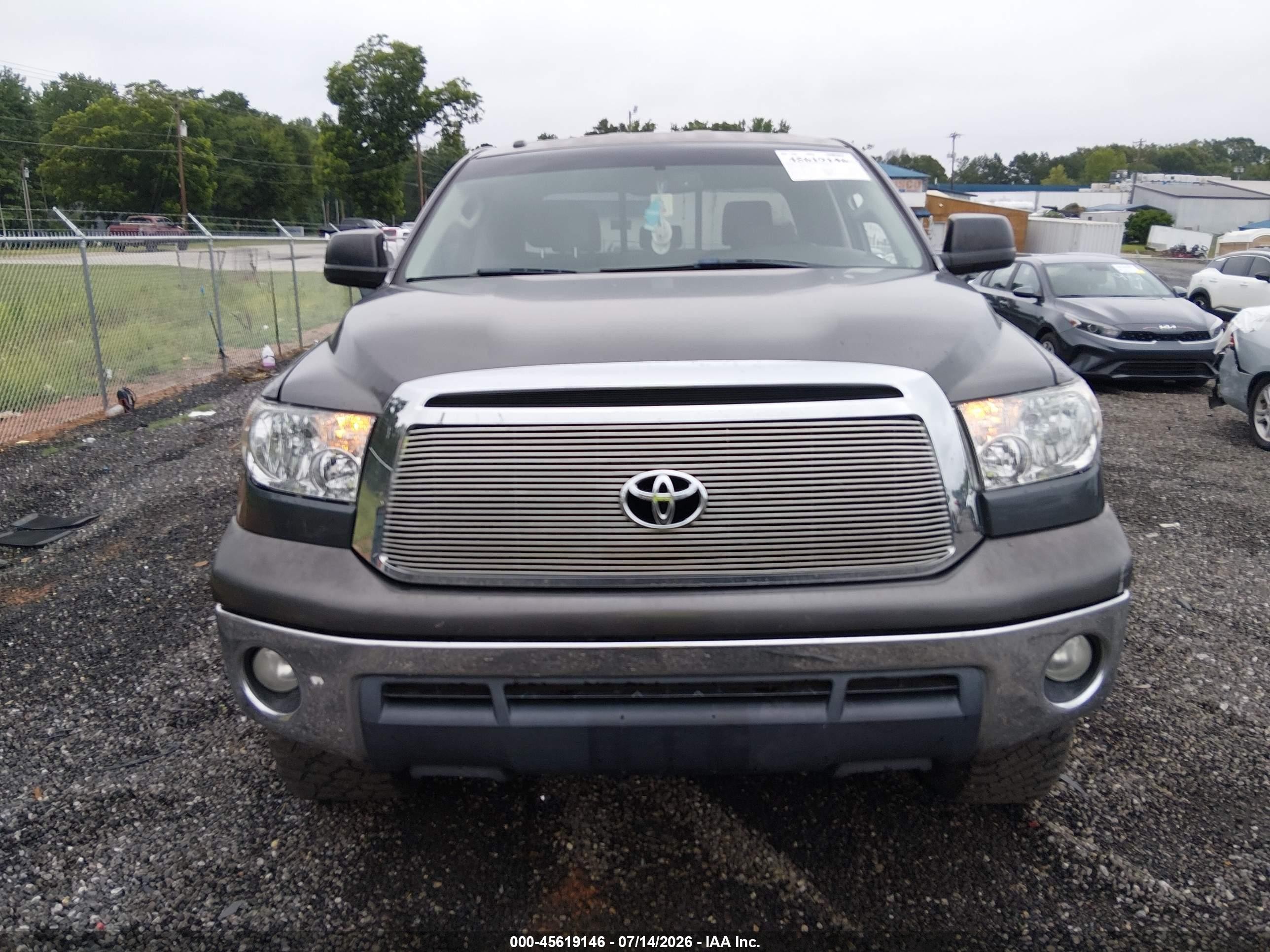 2012 Toyota Tundra Grade 4.6l V8 Gray vin: 5TFRM5F18CX042128