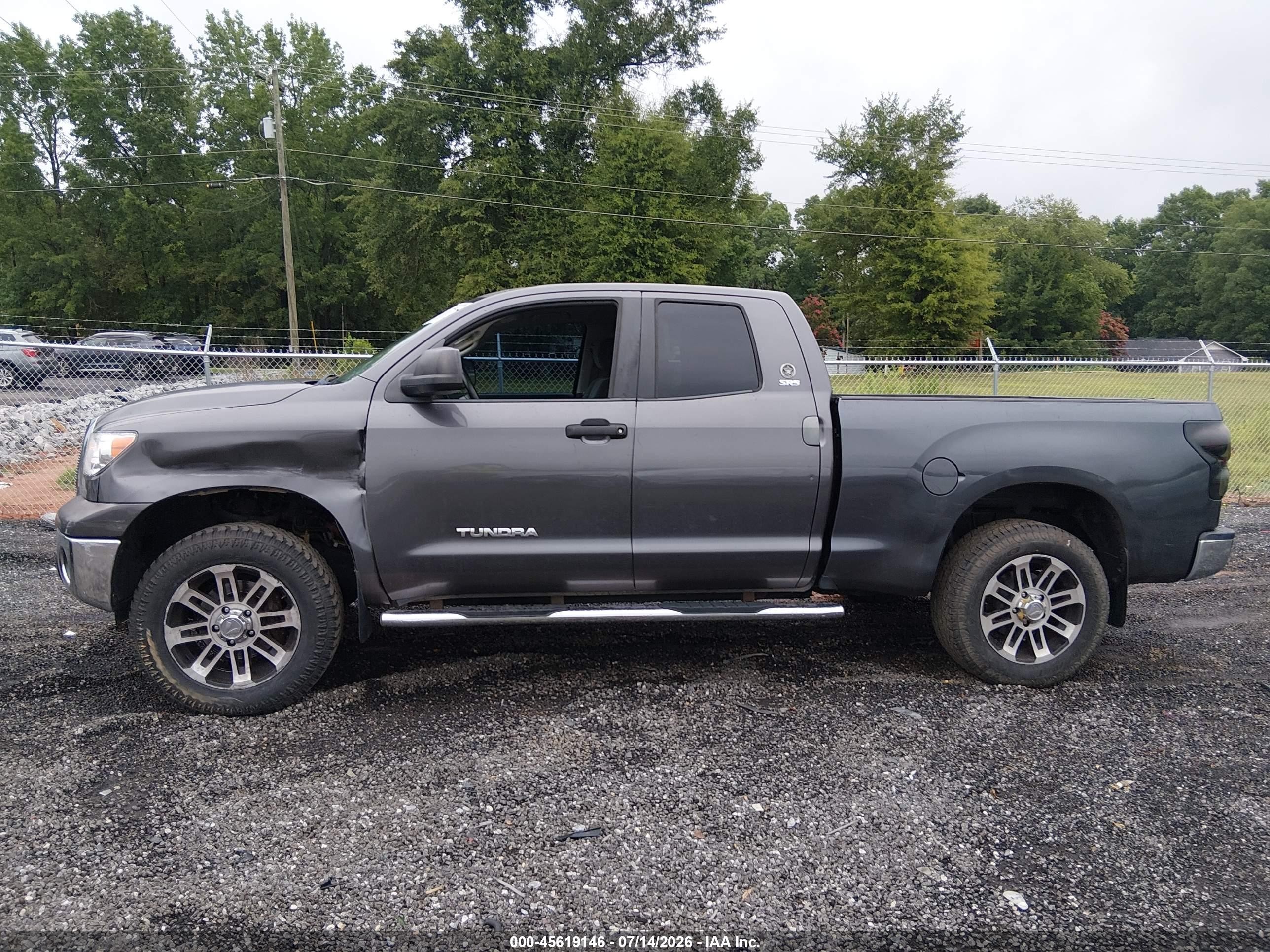 2012 Toyota Tundra Grade 4.6l V8 Gray vin: 5TFRM5F18CX042128