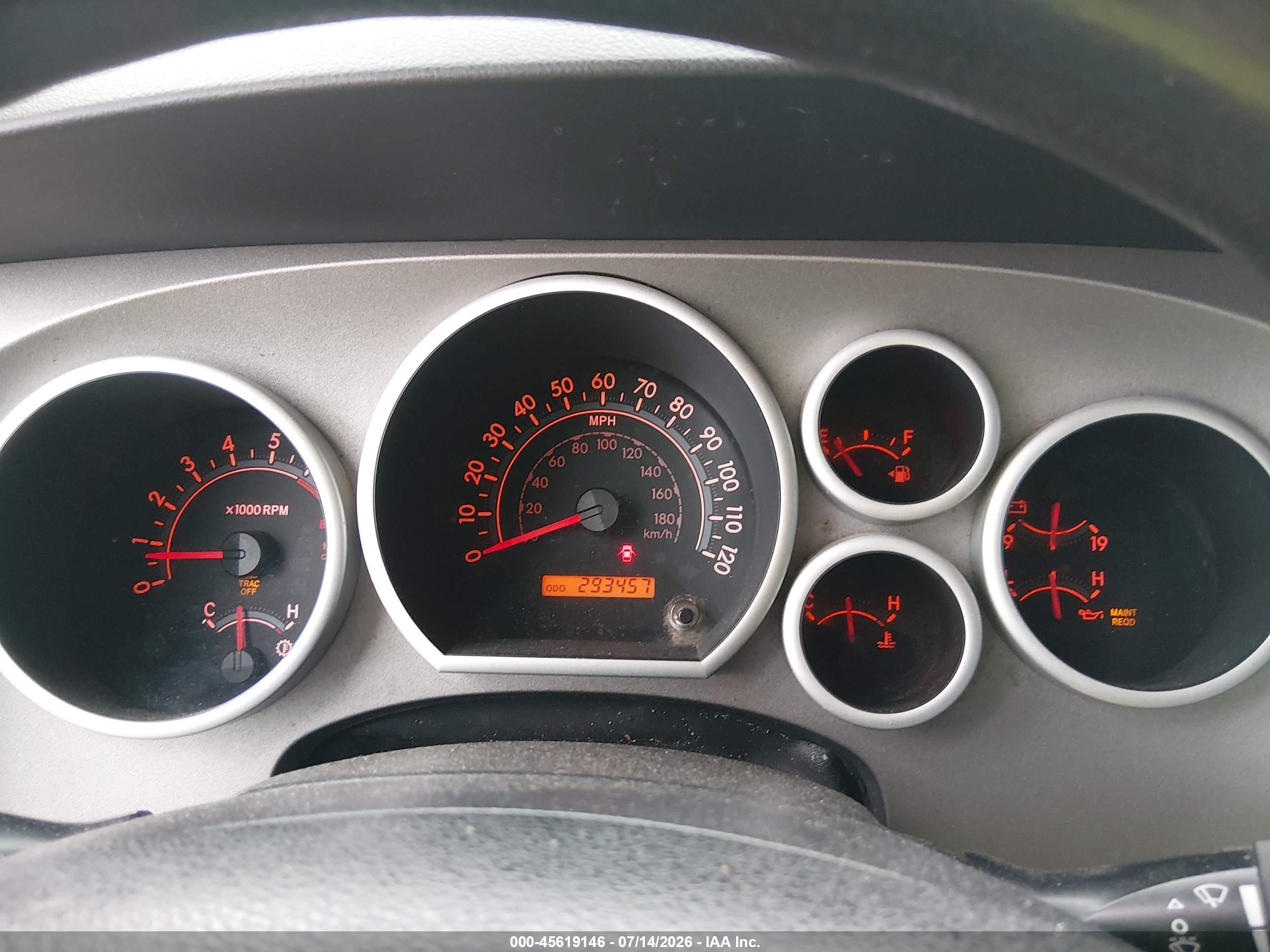 2012 Toyota Tundra Grade 4.6l V8 Gray vin: 5TFRM5F18CX042128