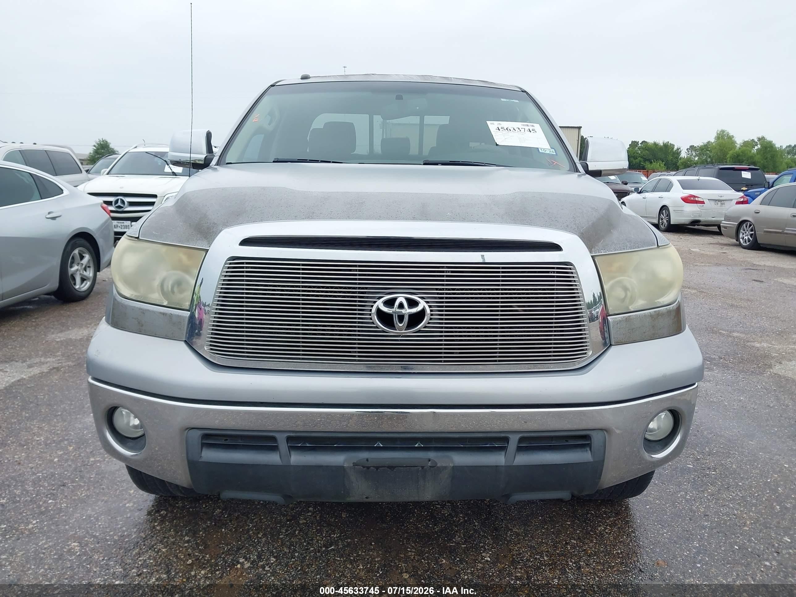 2013 Toyota Tundra Grade 4.6l V8 Silver vin: 5TFRM5F18DX057035