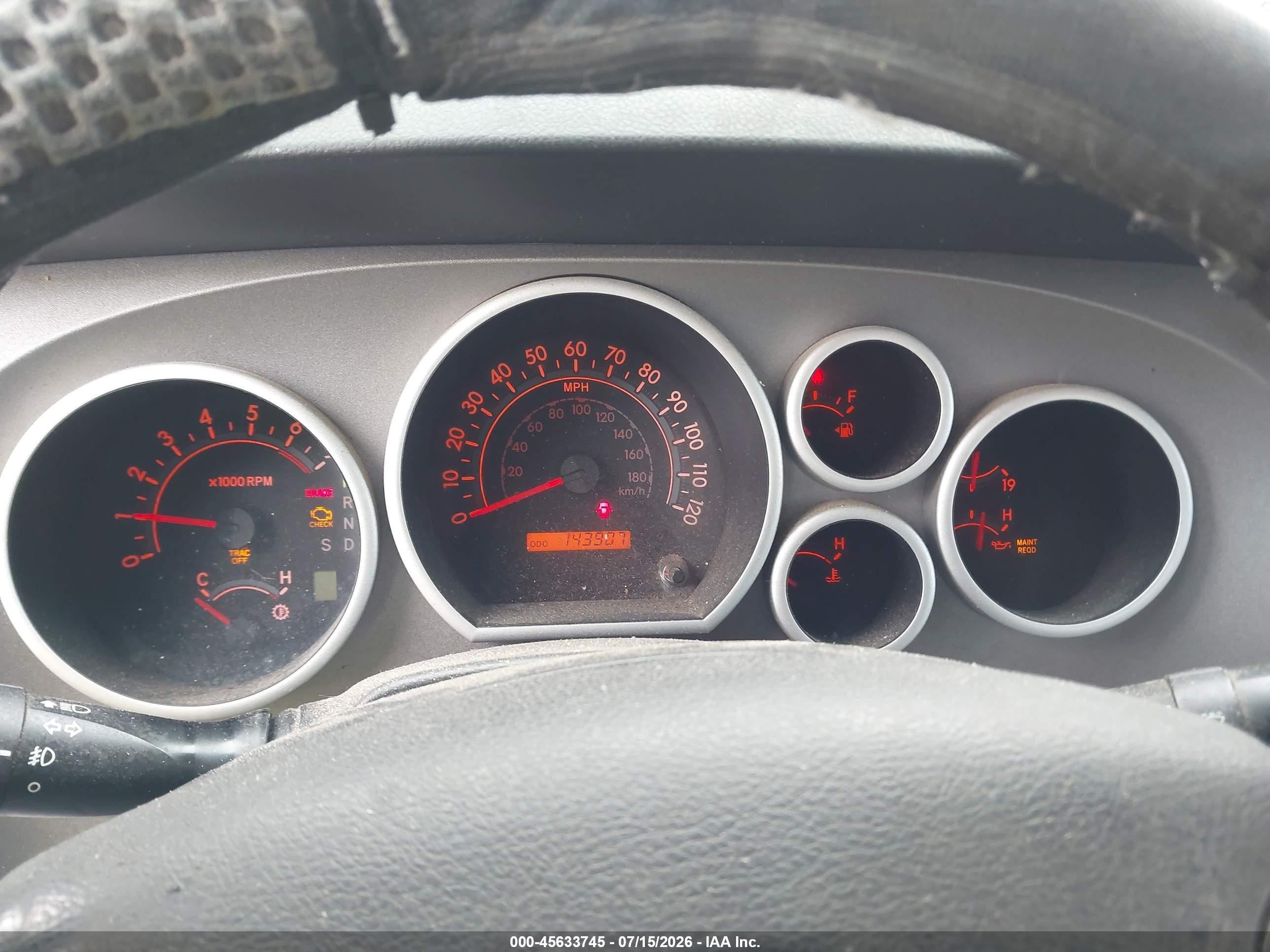 2013 Toyota Tundra Grade 4.6l V8 Silver vin: 5TFRM5F18DX057035