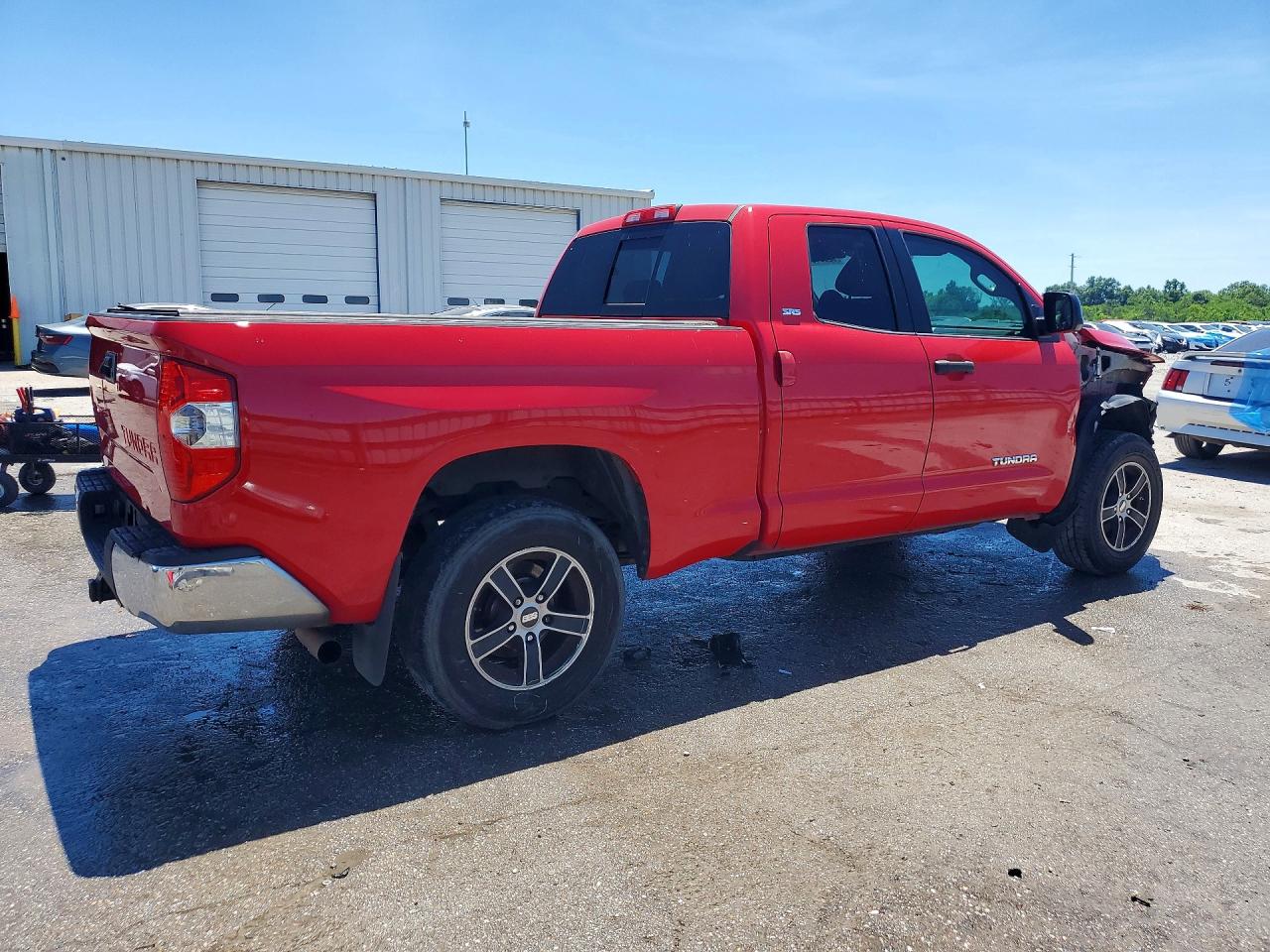 2014 Toyota Tundra Sr5 Red vin: 5TFRM5F18EX070577