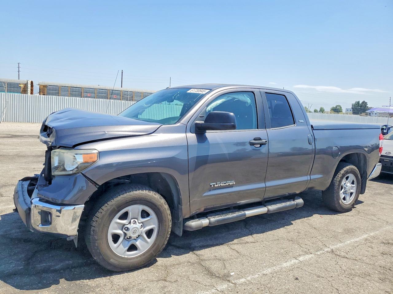 2019 Toyota Tundra Sr5 Серый vin: 5TFRM5F18KX134984