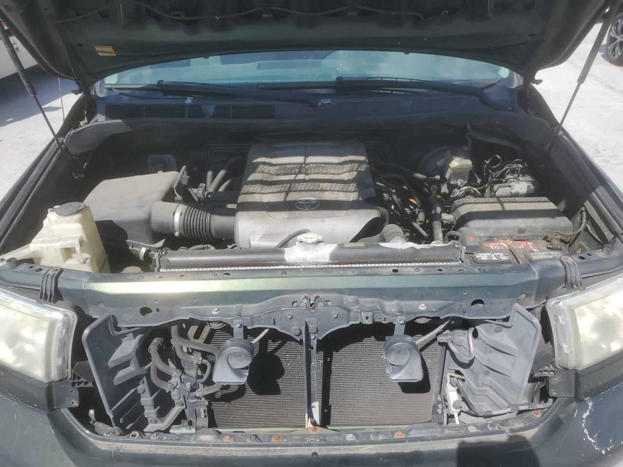 2010 Toyota Tundra Double Cab Sr5 Green vin: 5TFRM5F19AX004498