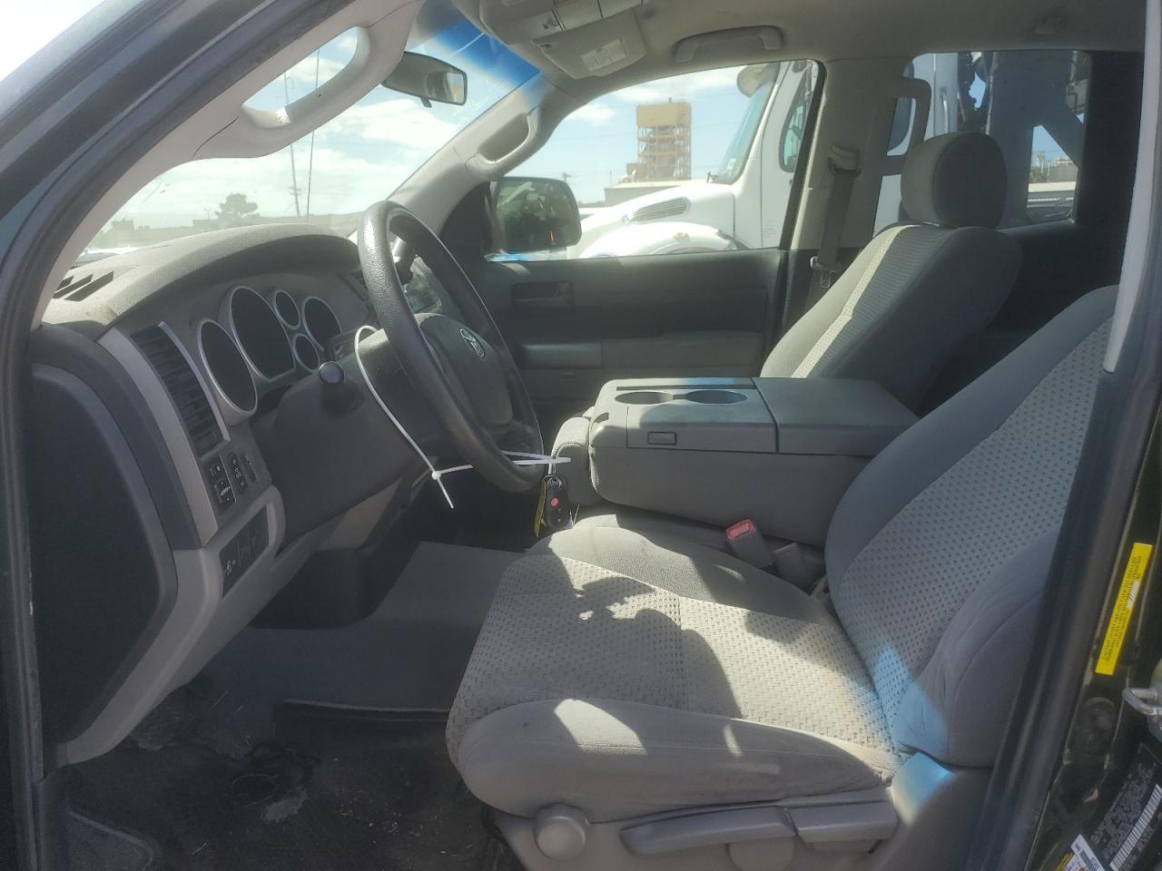 2010 Toyota Tundra Double Cab Sr5 Green vin: 5TFRM5F19AX004498