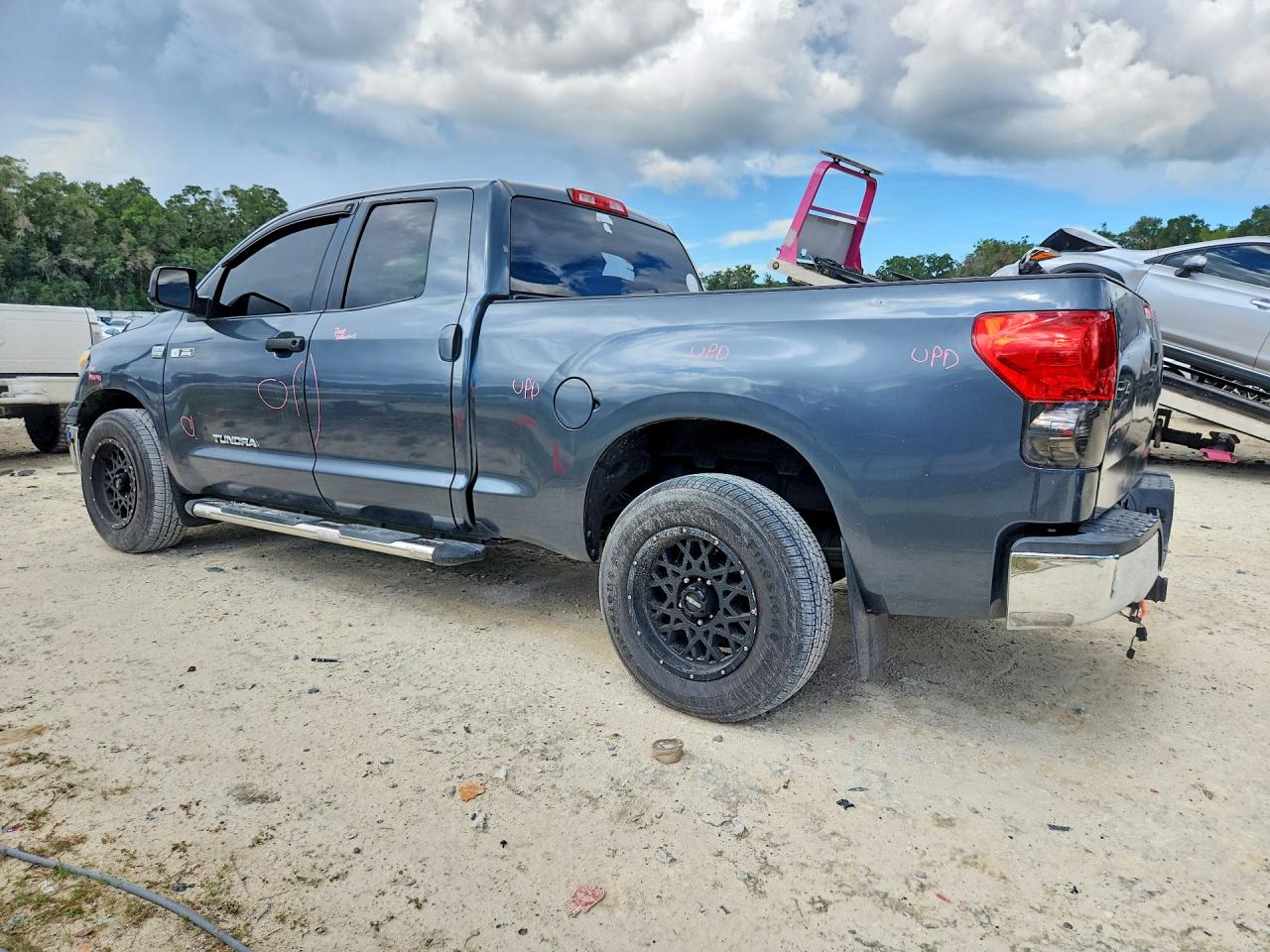 2010 Toyota Tundra Double Cab Sr5 Charcoal vin: 5TFRM5F19AX005960