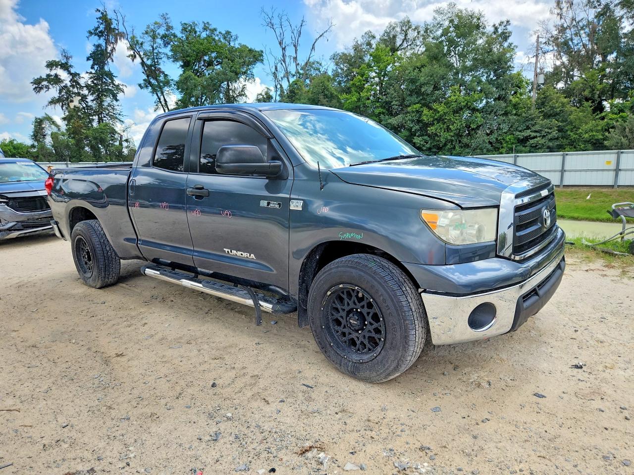 2010 Toyota Tundra Double Cab Sr5 Charcoal vin: 5TFRM5F19AX005960