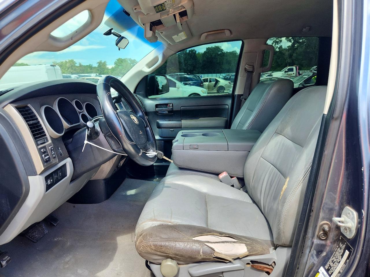 2010 Toyota Tundra Double Cab Sr5 Charcoal vin: 5TFRM5F19AX005960