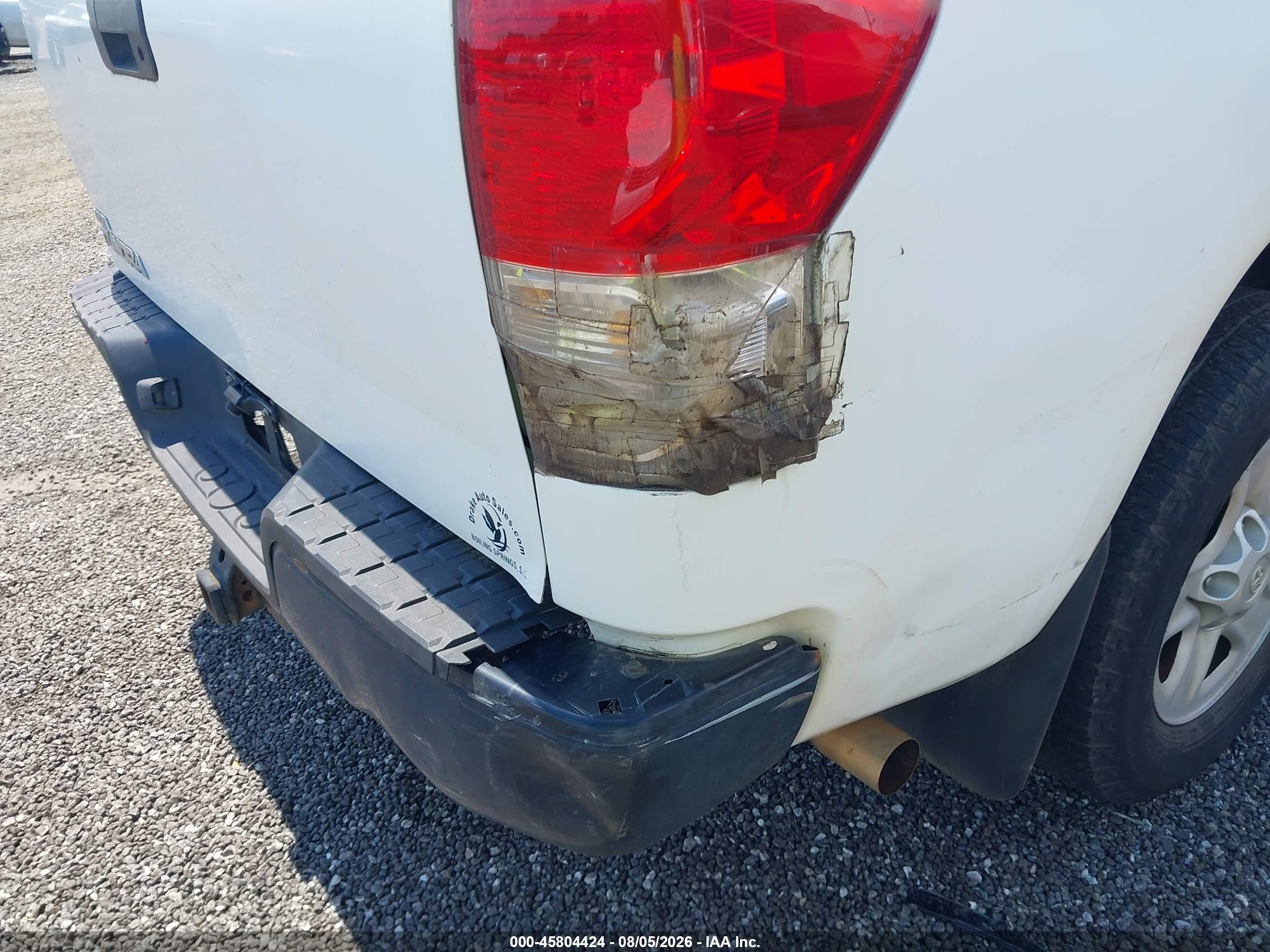 2010 Toyota Tundra Grade 4.6l V8 White vin: 5TFRM5F19AX010866