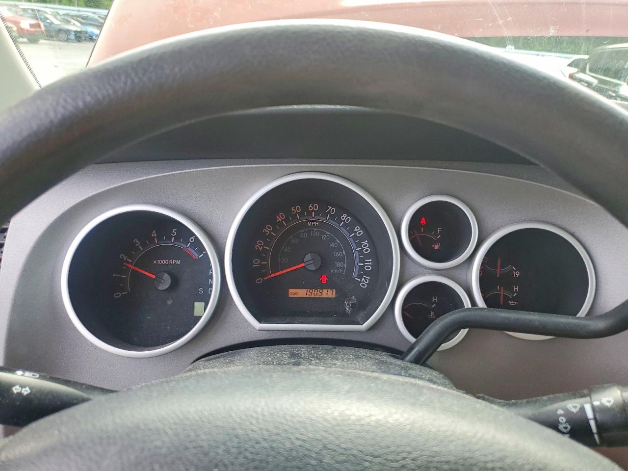2010 Toyota Tundra Double Cab Sr5 Красный vin: 5TFRM5F19AX017297