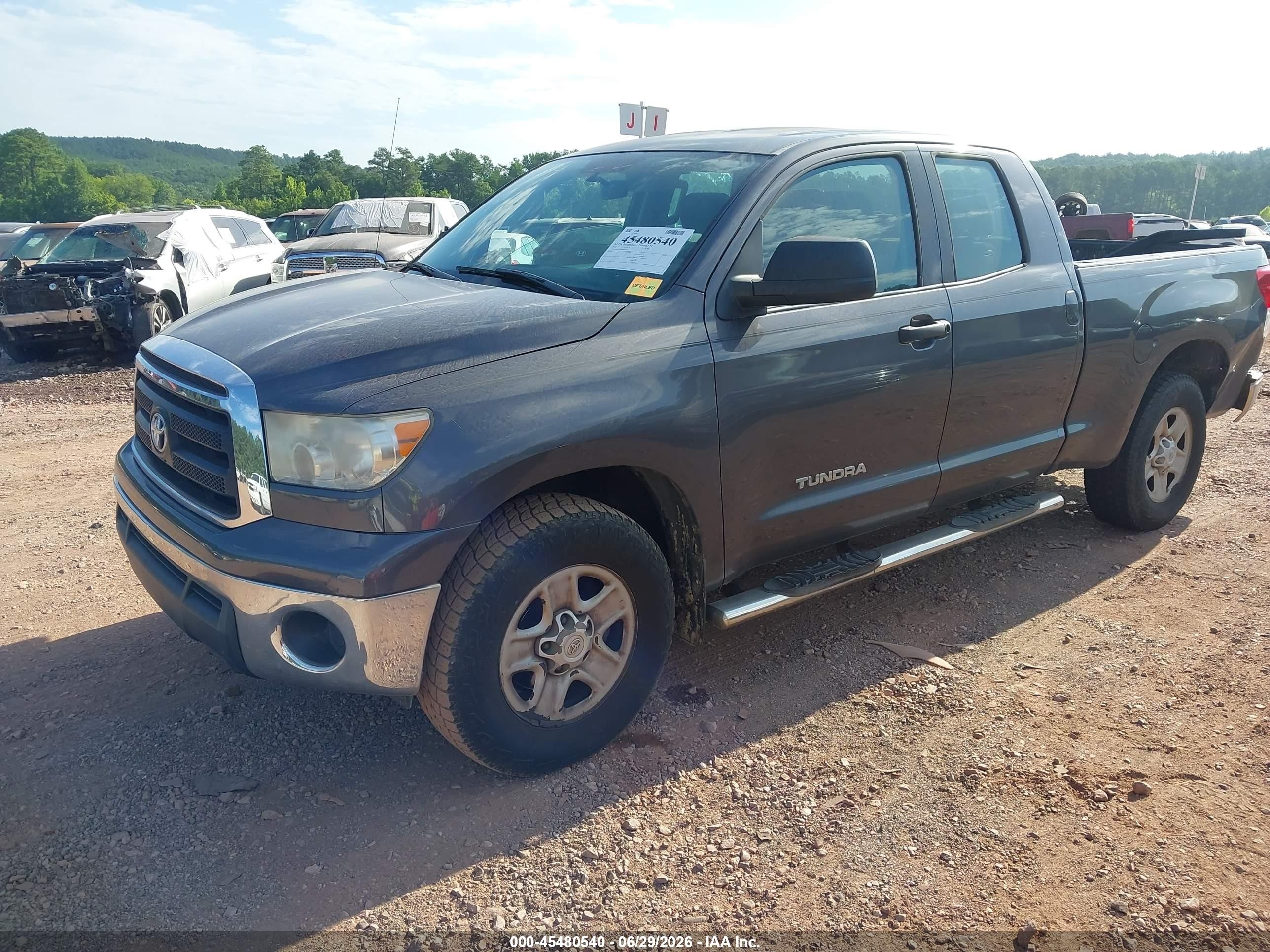 2011 Toyota Tundra Grade 4.6l V8 Black vin: 5TFRM5F19BX032836