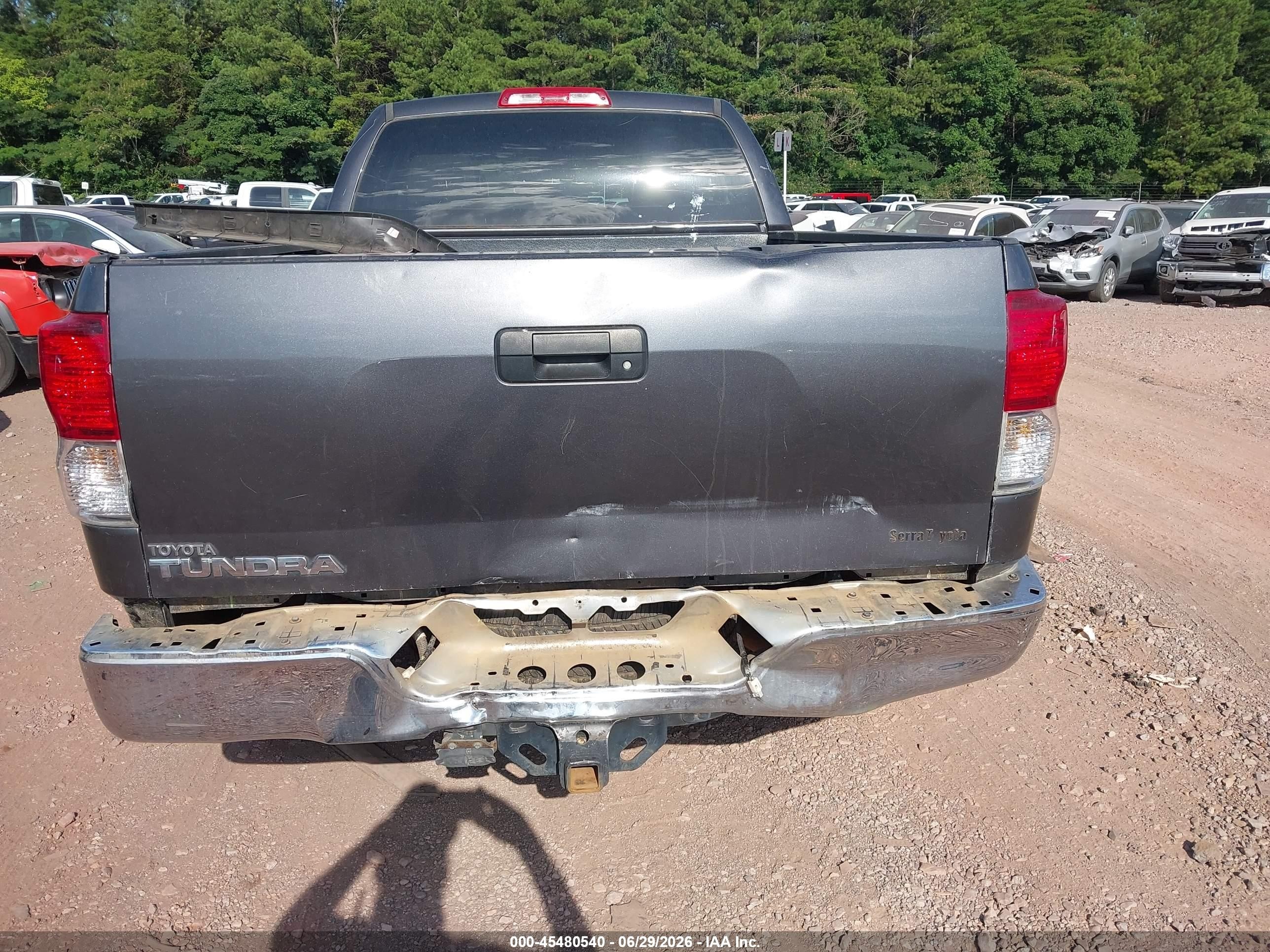2011 Toyota Tundra Grade 4.6l V8 Black vin: 5TFRM5F19BX032836