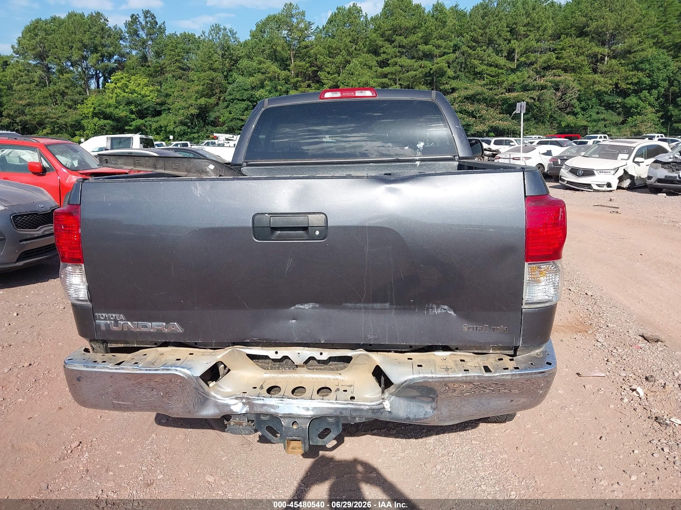2011 Toyota Tundra Grade 4.6l V8 Black vin: 5TFRM5F19BX032836
