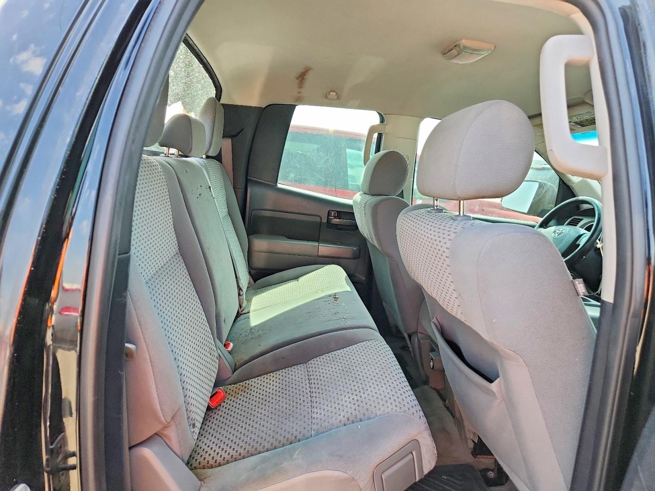 2011 Toyota Tundra Double Cab Sr5 Black vin: 5TFRM5F19BX033050