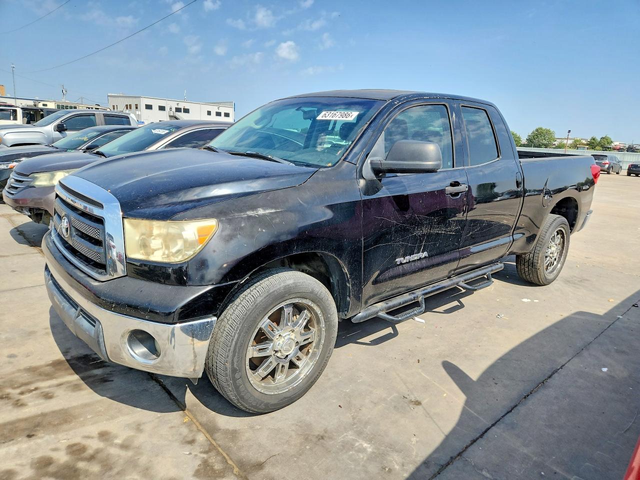 2011 Toyota Tundra Double Cab Sr5 Black vin: 5TFRM5F19BX033050