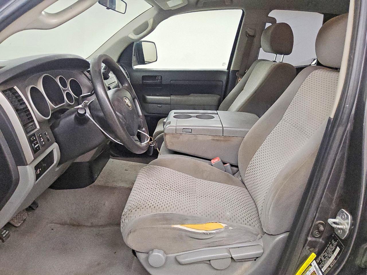 2011 Toyota Tundra Double Cab Sr5 Gray vin: 5TFRM5F19BX034022