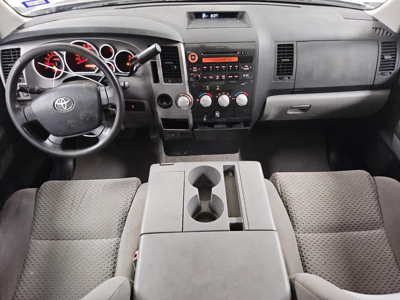 2011 Toyota Tundra Double Cab Sr5 Gray vin: 5TFRM5F19BX034022 Damage: Radio, Broken, Replacement Required