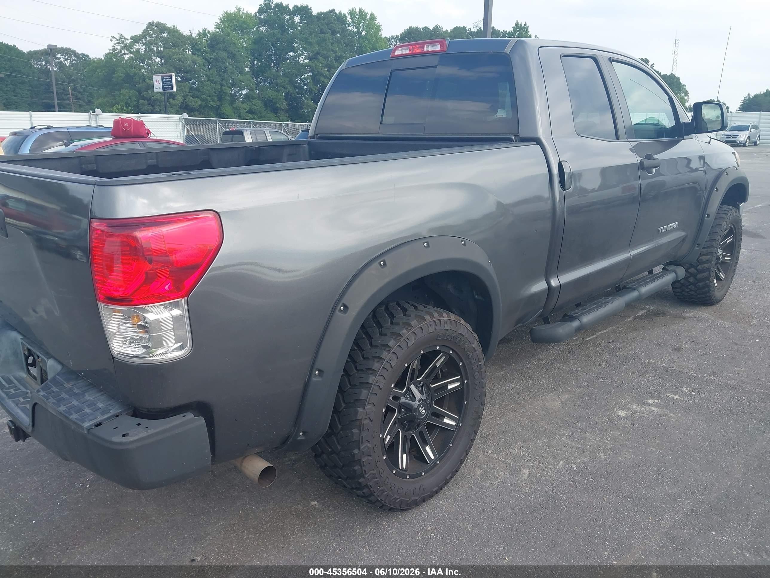 2012 Toyota Tundra Grade 4.6l V8 Gray vin: 5TFRM5F19CX040209
