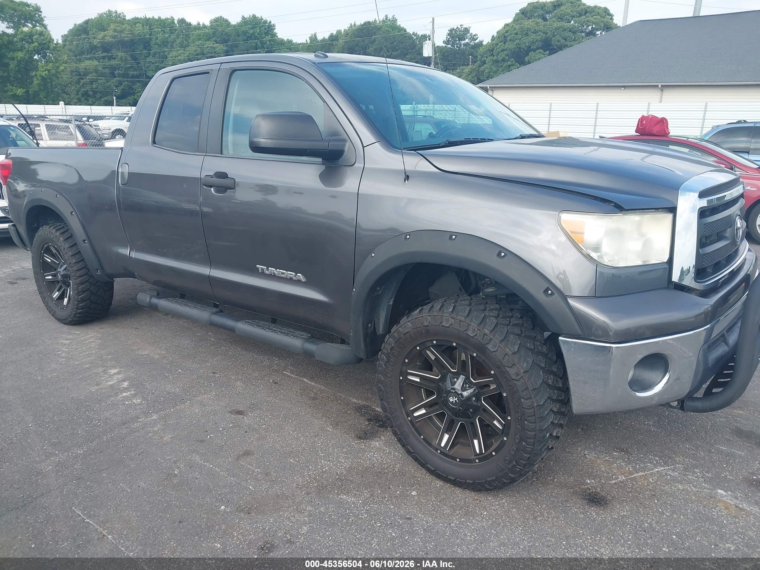 2012 Toyota Tundra Grade 4.6l V8 Gray vin: 5TFRM5F19CX040209