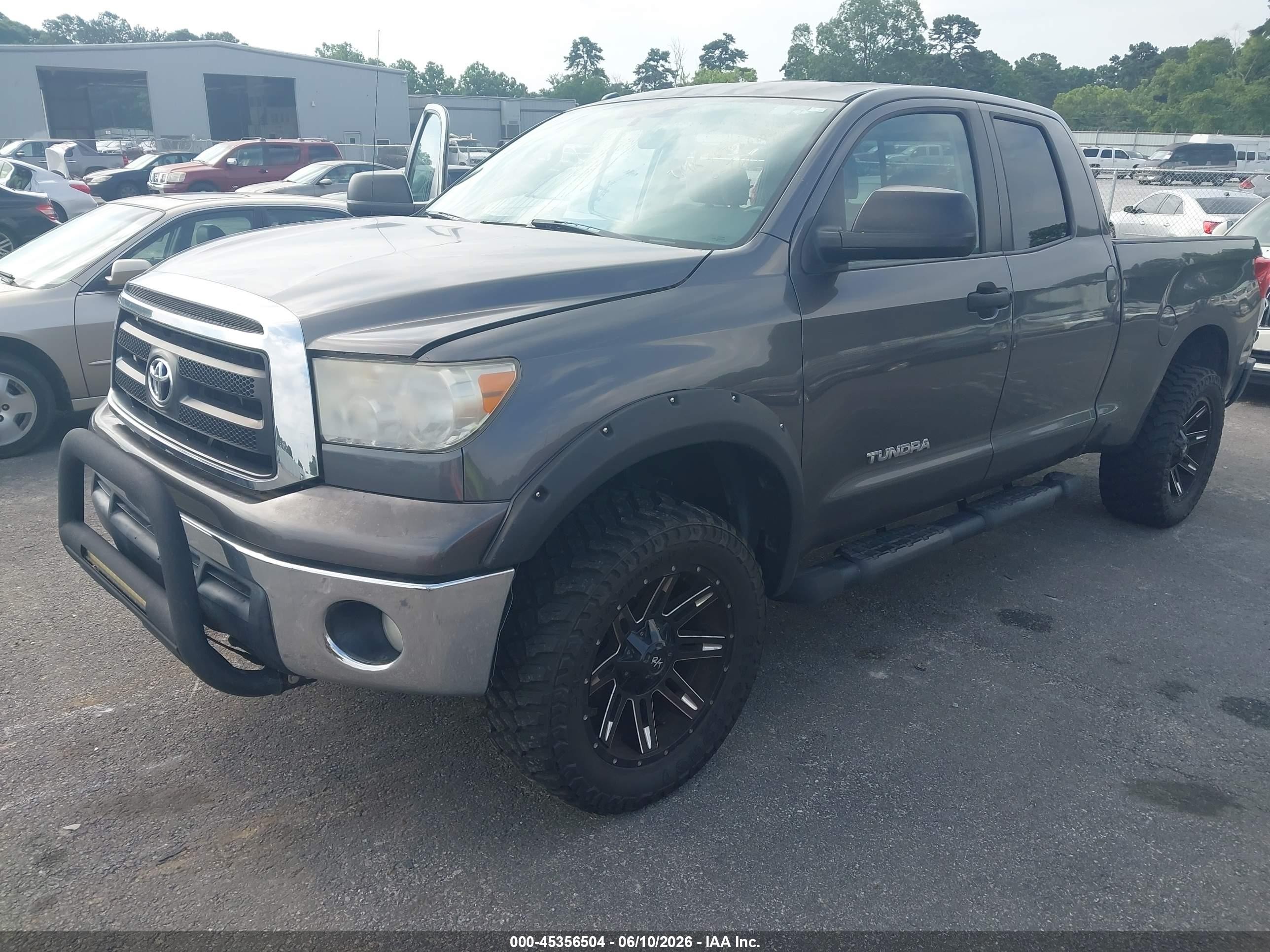 2012 Toyota Tundra Grade 4.6l V8 Gray vin: 5TFRM5F19CX040209
