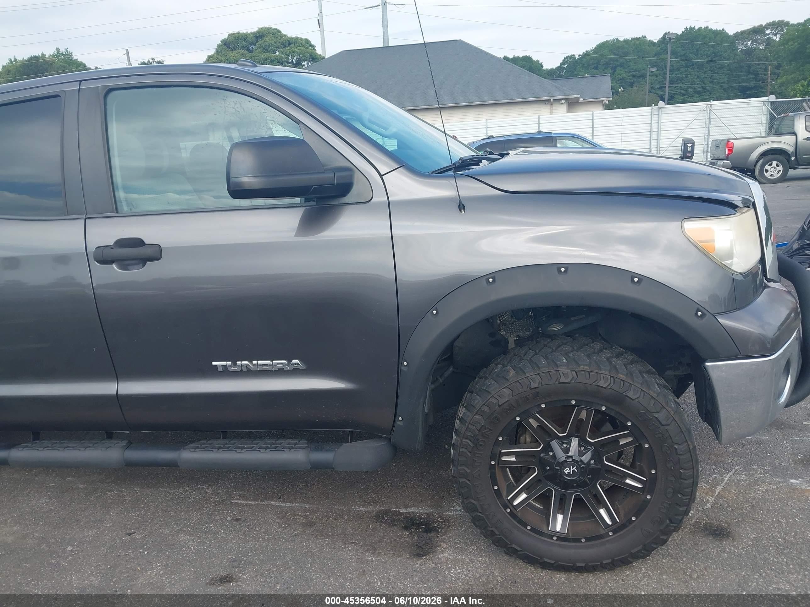 2012 Toyota Tundra Grade 4.6l V8 Gray vin: 5TFRM5F19CX040209
