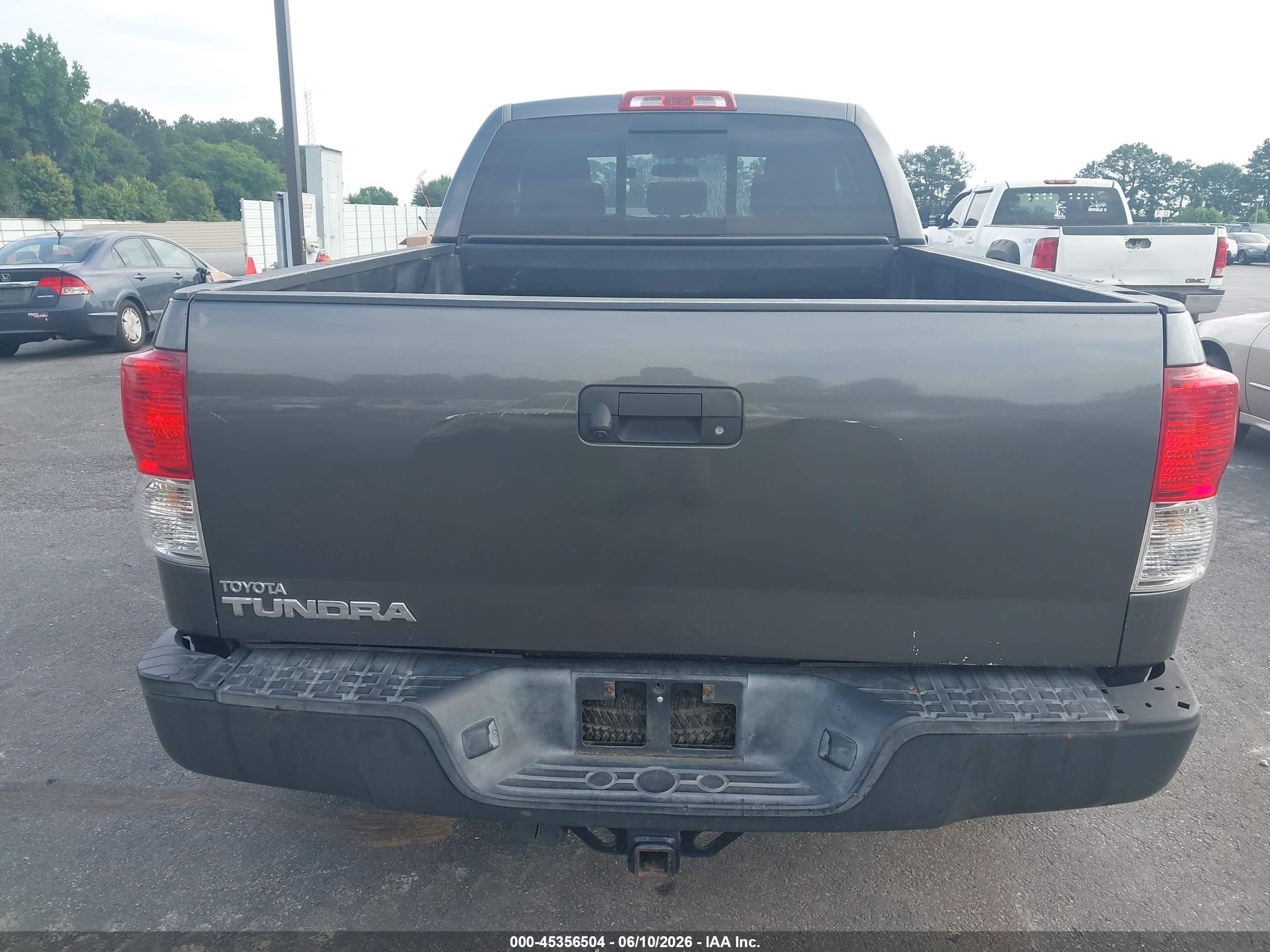 2012 Toyota Tundra Grade 4.6l V8 Gray vin: 5TFRM5F19CX040209