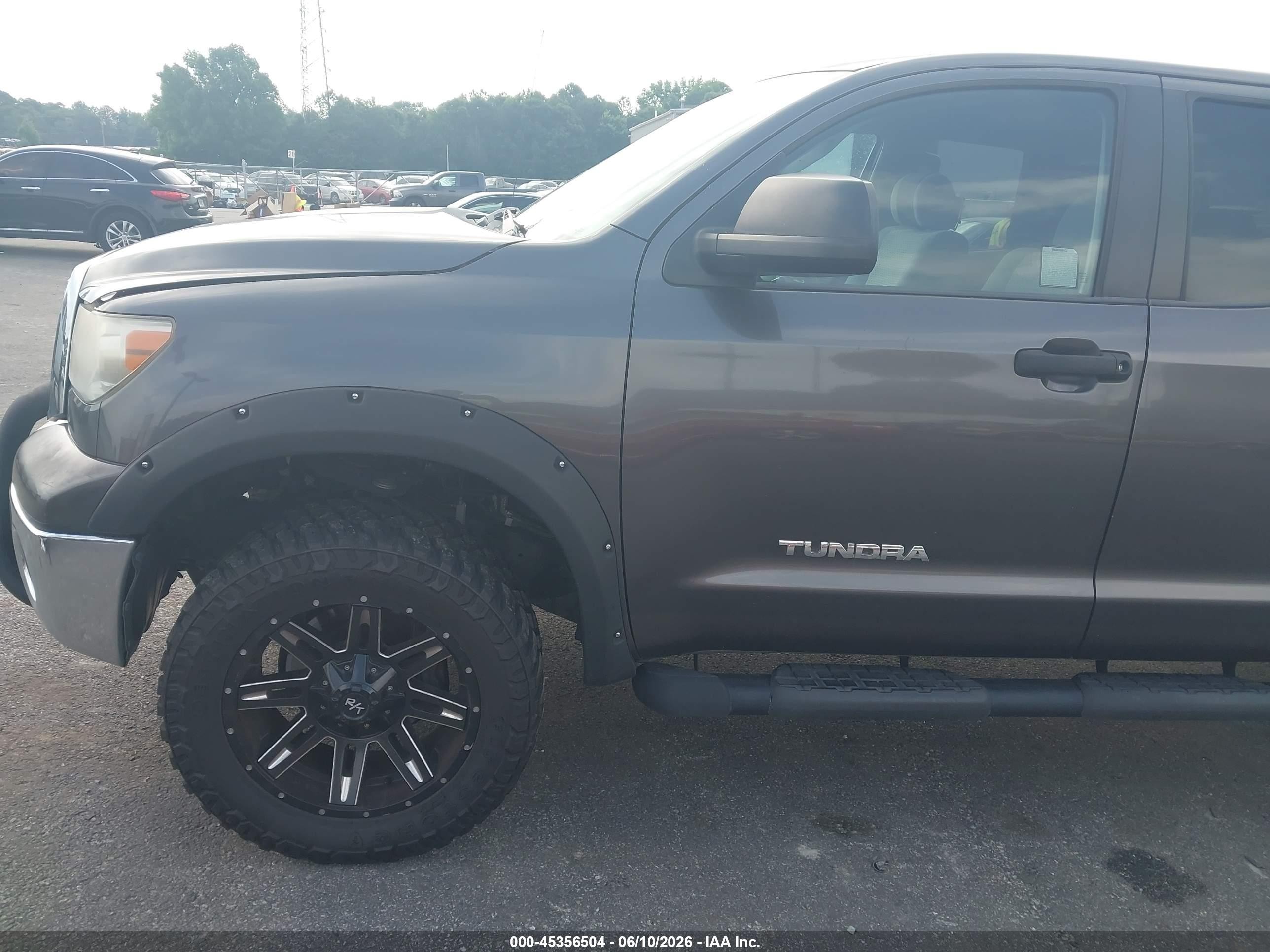 2012 Toyota Tundra Grade 4.6l V8 Gray vin: 5TFRM5F19CX040209