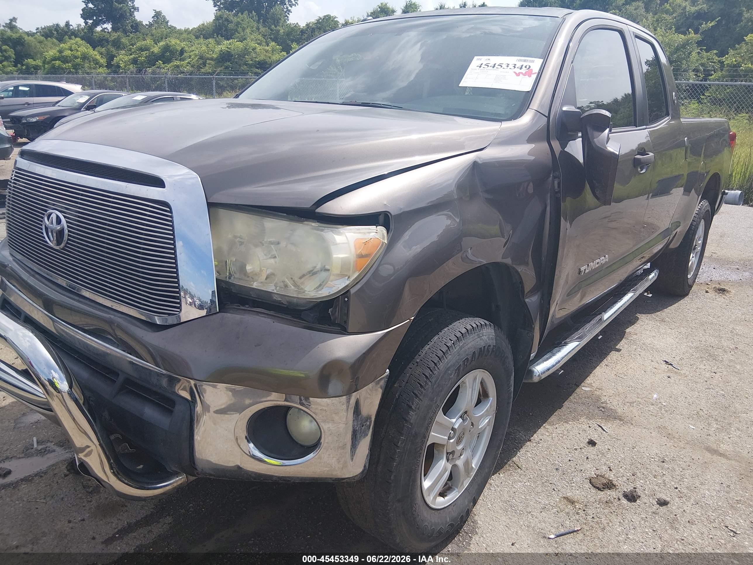 2013 Toyota Tundra Grade 4.6l V8 Brown vin: 5TFRM5F19DX053494