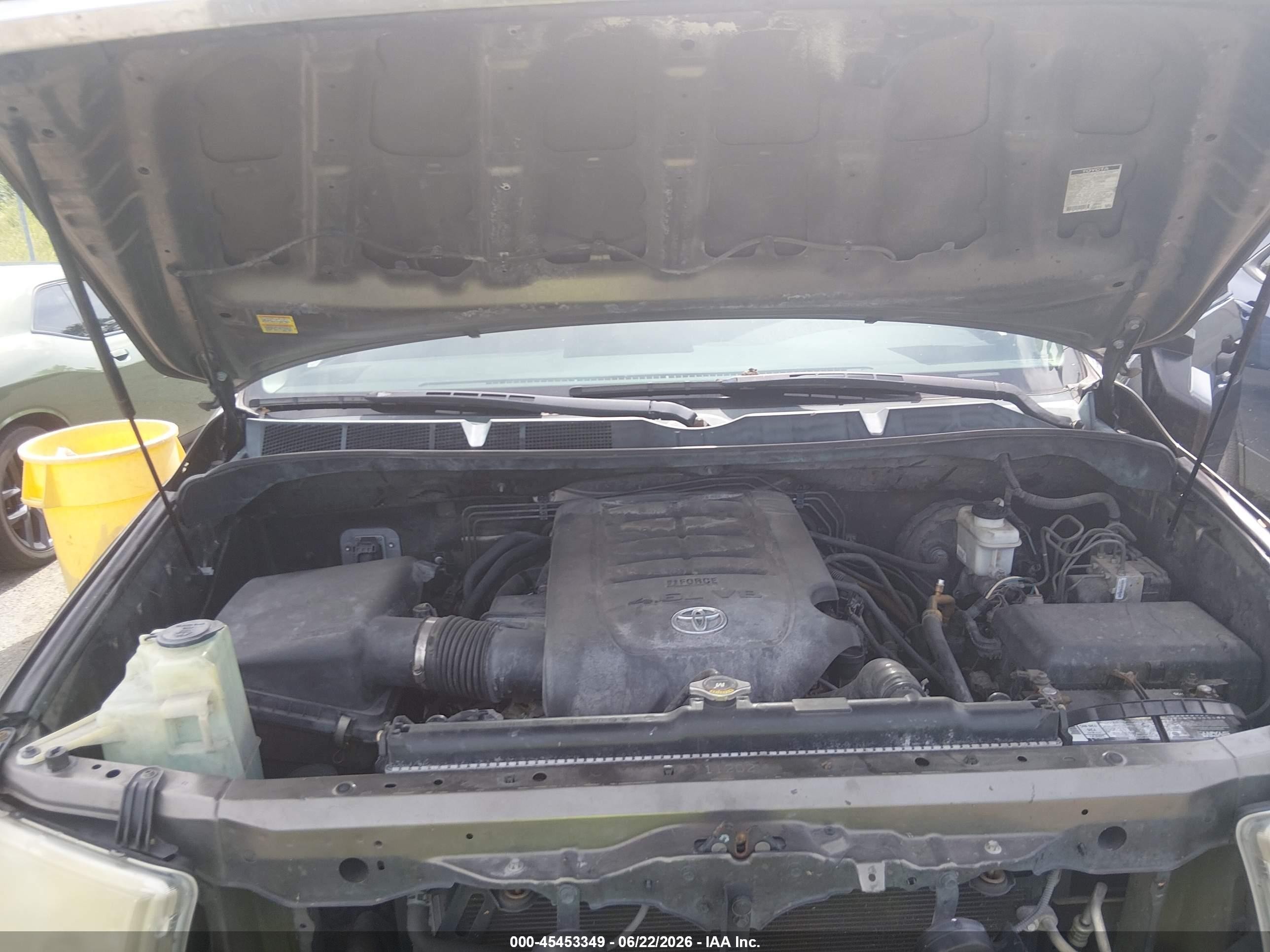 2013 Toyota Tundra Grade 4.6l V8 Brown vin: 5TFRM5F19DX053494