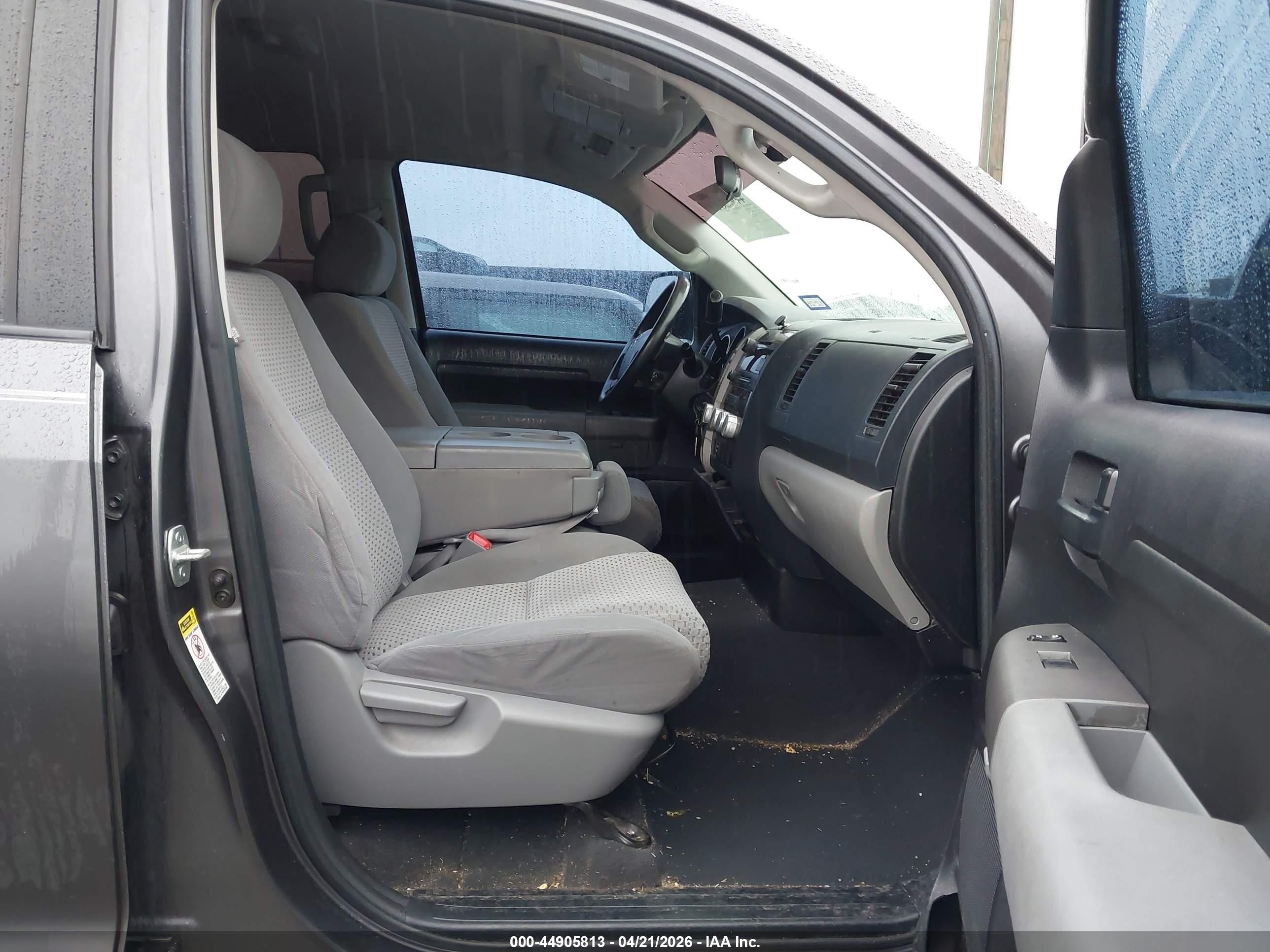 2013 Toyota Tundra Grade 4.6l V8 Gray vin: 5TFRM5F19DX061546
