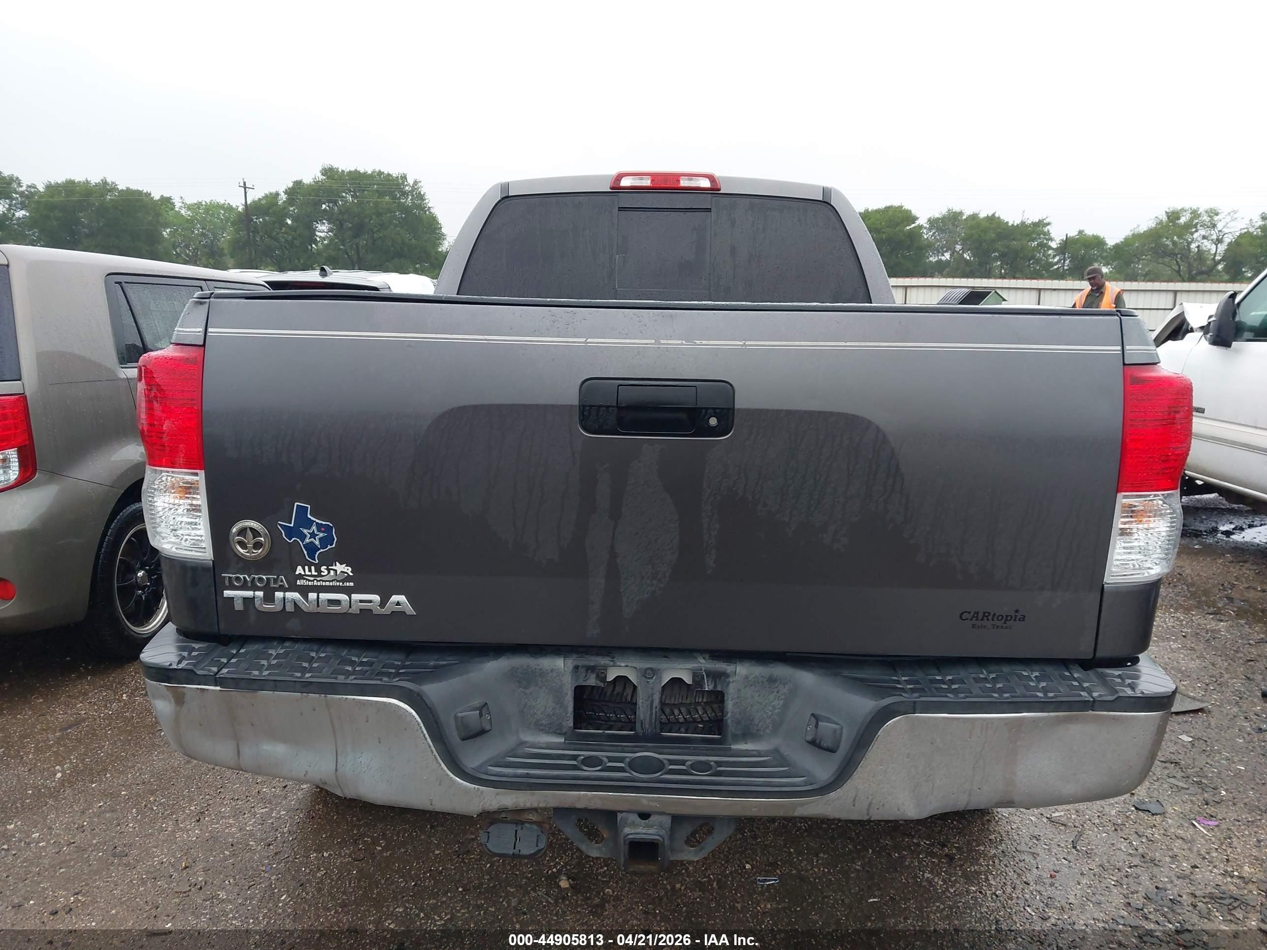 2013 Toyota Tundra Grade 4.6l V8 Gray vin: 5TFRM5F19DX061546