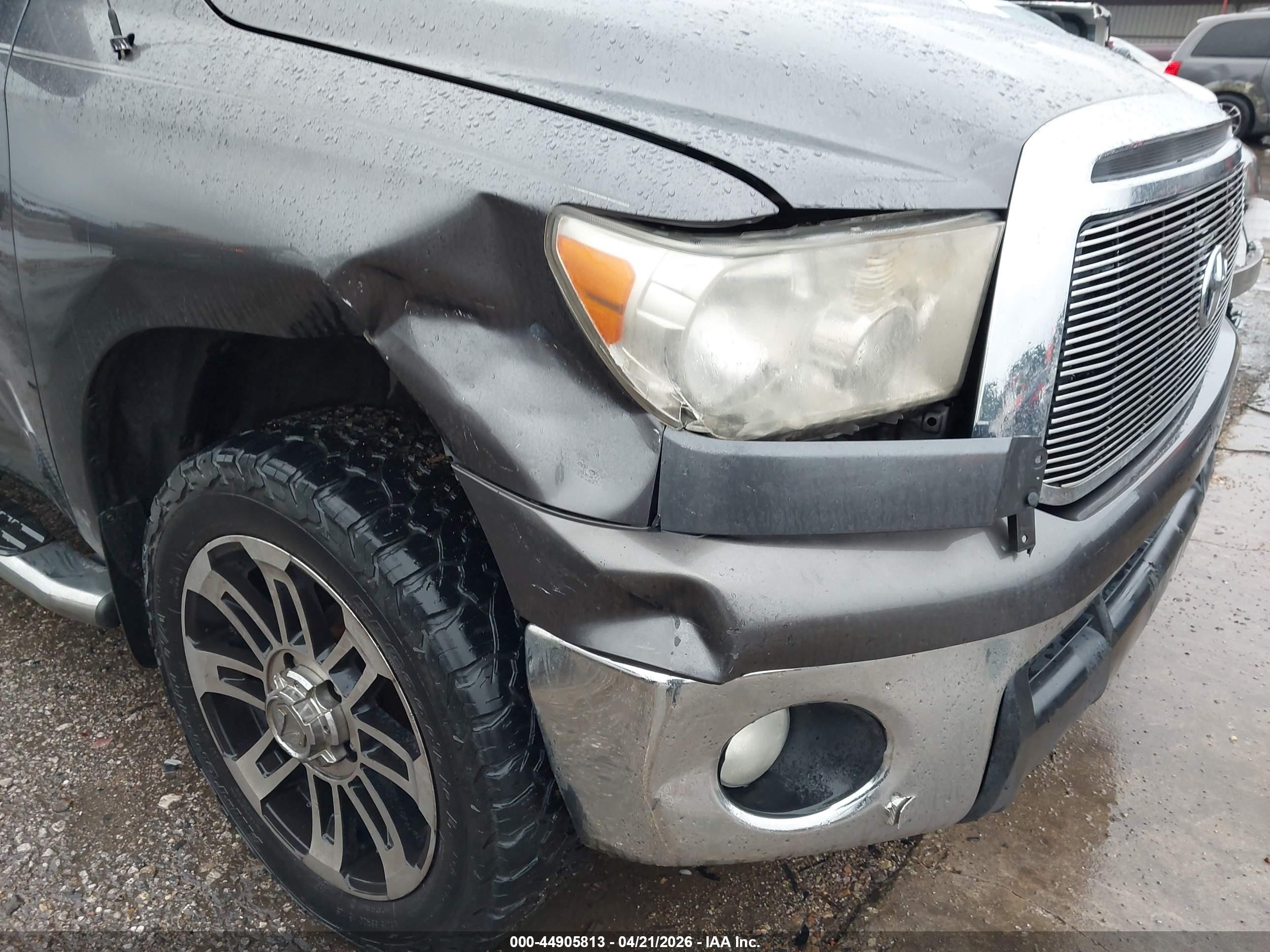 2013 Toyota Tundra Grade 4.6l V8 Gray vin: 5TFRM5F19DX061546