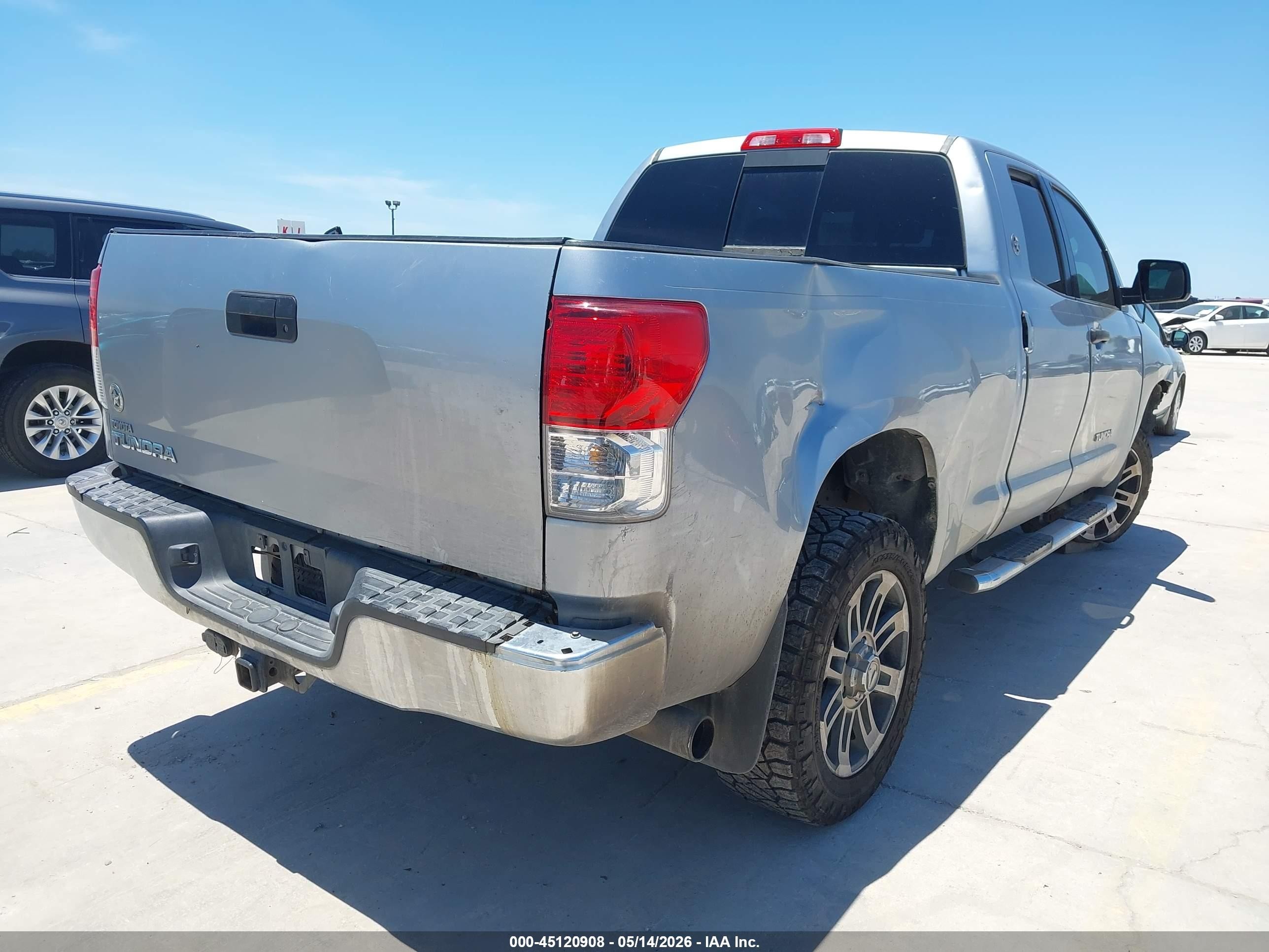 2013 Toyota Tundra Grade 4.6l V8 Silver vin: 5TFRM5F19DX063071